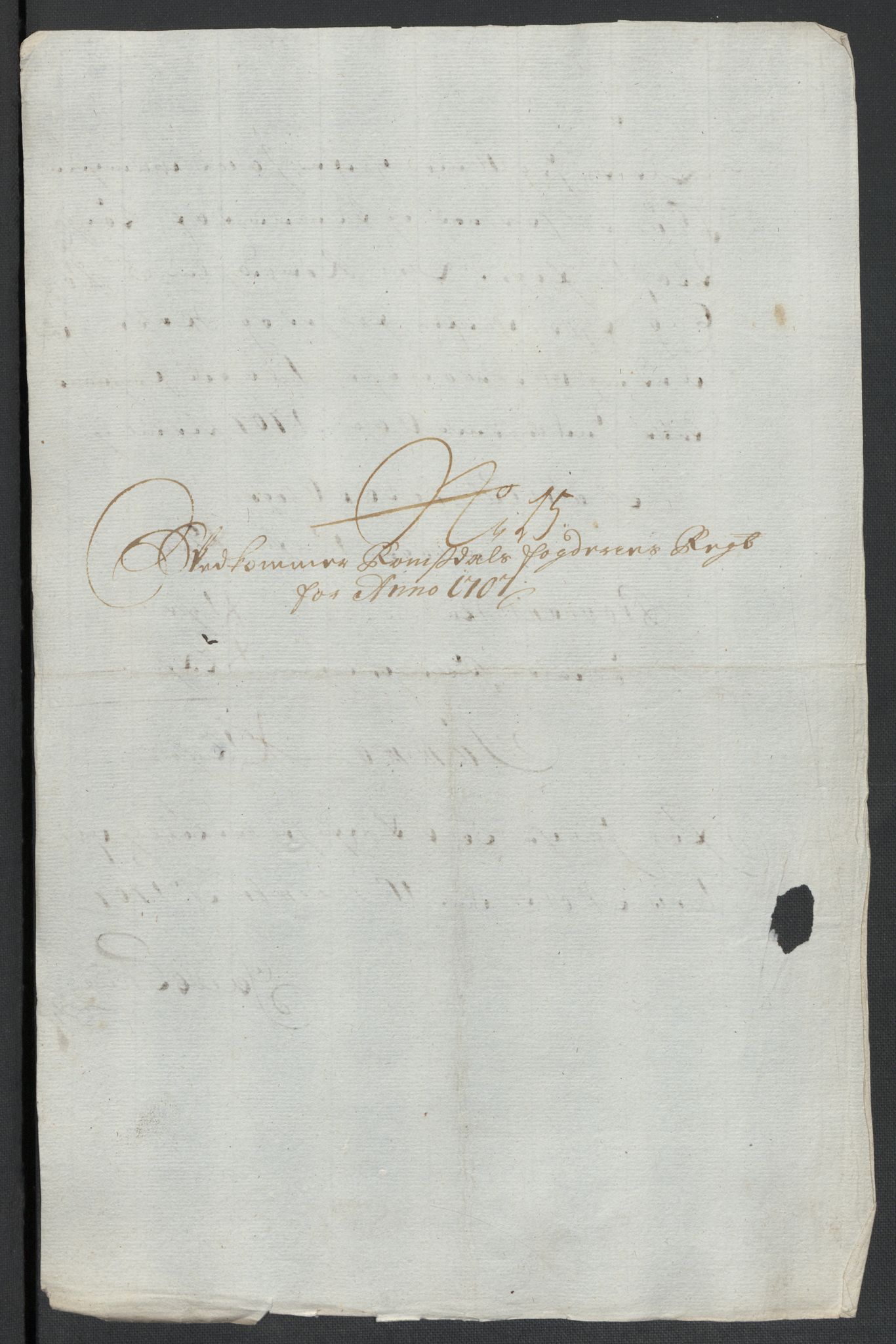 Rentekammeret inntil 1814, Reviderte regnskaper, Fogderegnskap, RA/EA-4092/R55/L3658: Fogderegnskap Romsdal, 1707-1708, p. 131