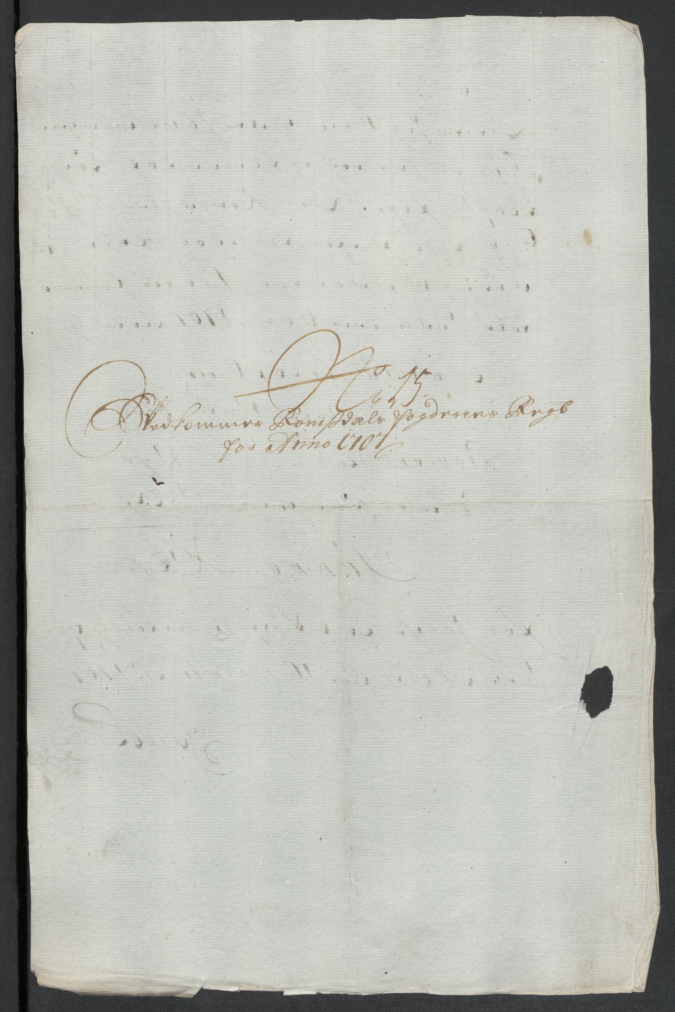 Rentekammeret inntil 1814, Reviderte regnskaper, Fogderegnskap, AV/RA-EA-4092/R55/L3658: Fogderegnskap Romsdal, 1707-1708, p. 131