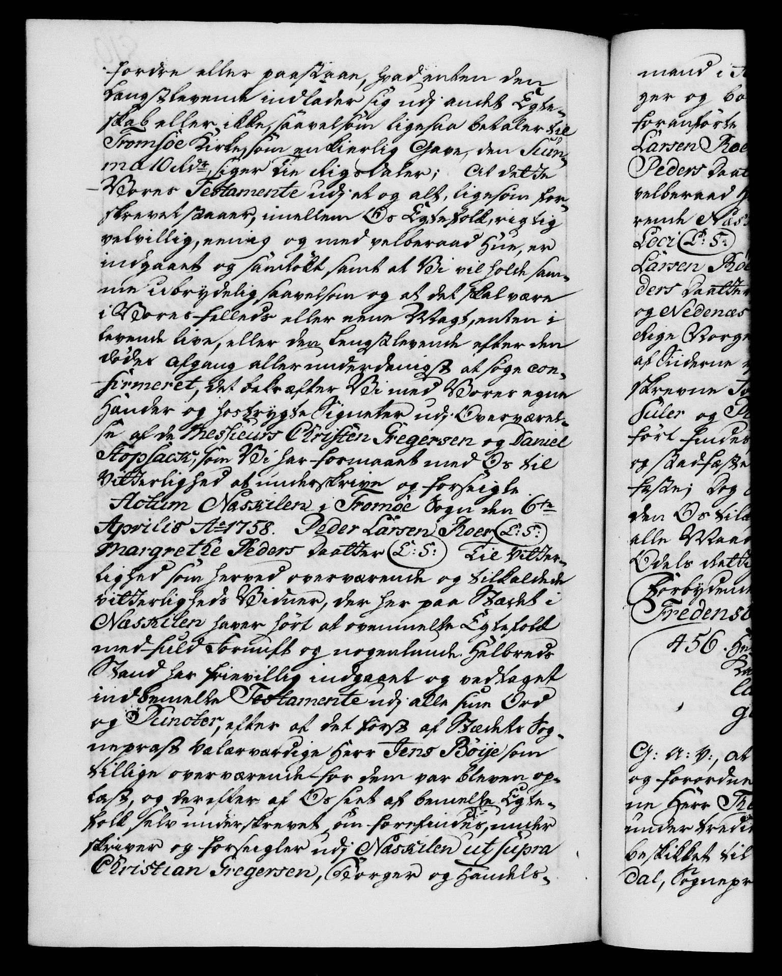 Danske Kanselli 1572-1799, AV/RA-EA-3023/F/Fc/Fca/Fcaa/L0041: Norske registre, 1760-1762, p. 810b