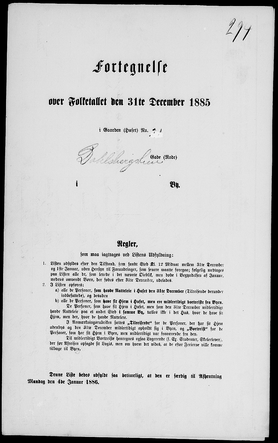 RA, 1885 census for 0301 Kristiania, 1885, p. 6333