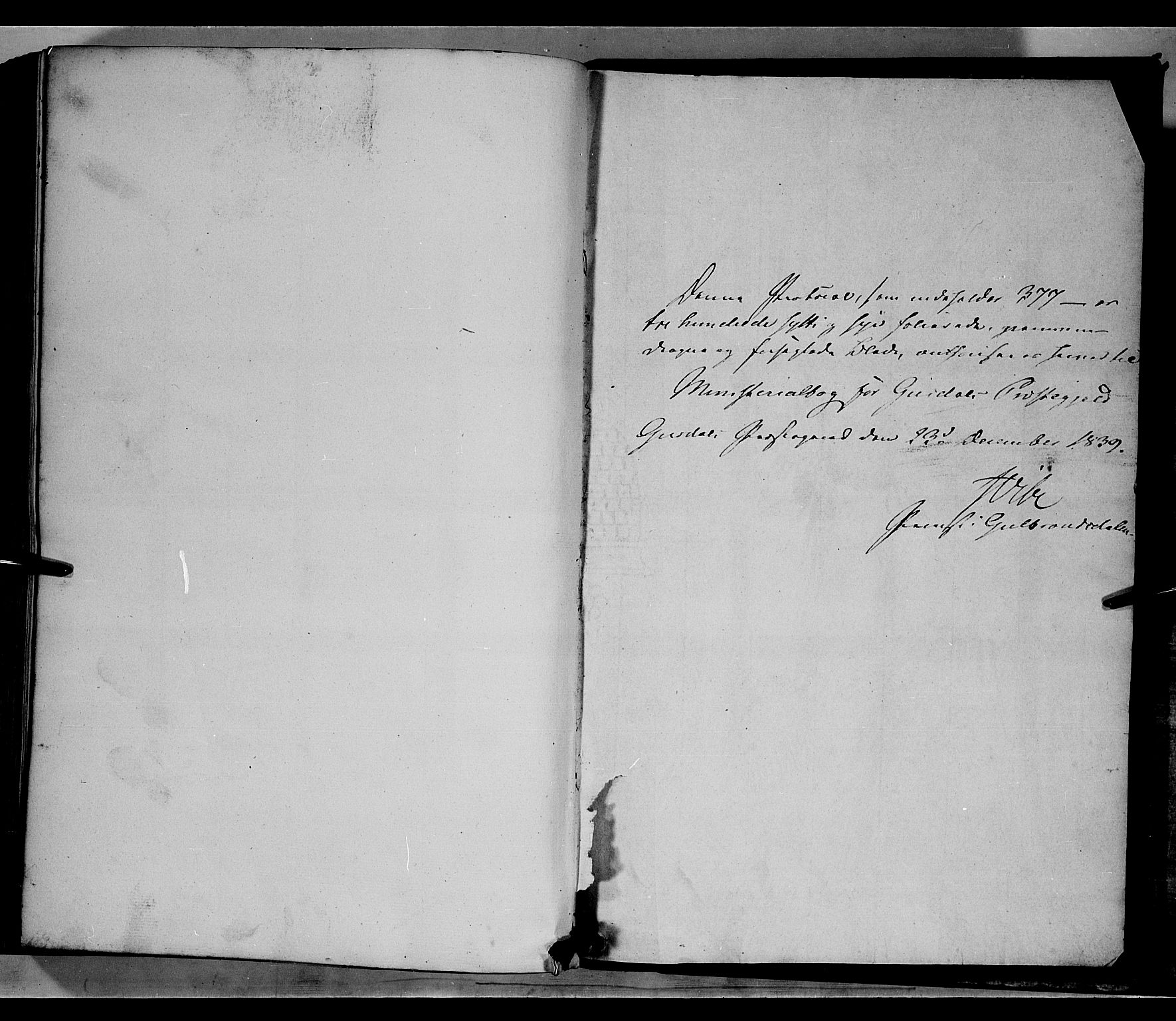 Gausdal prestekontor, SAH/PREST-090/H/Ha/Haa/L0007: Parish register (official) no. 7, 1840-1850