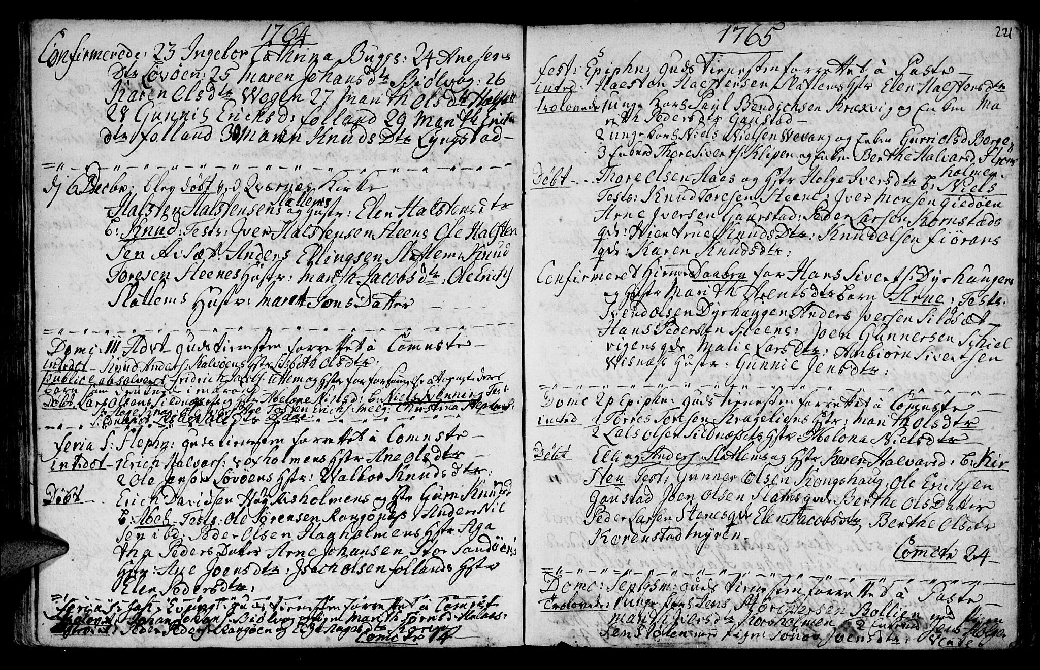 Ministerialprotokoller, klokkerbøker og fødselsregistre - Møre og Romsdal, AV/SAT-A-1454/570/L0828: Parish register (official) no. 570A02, 1750-1789, p. 220-221