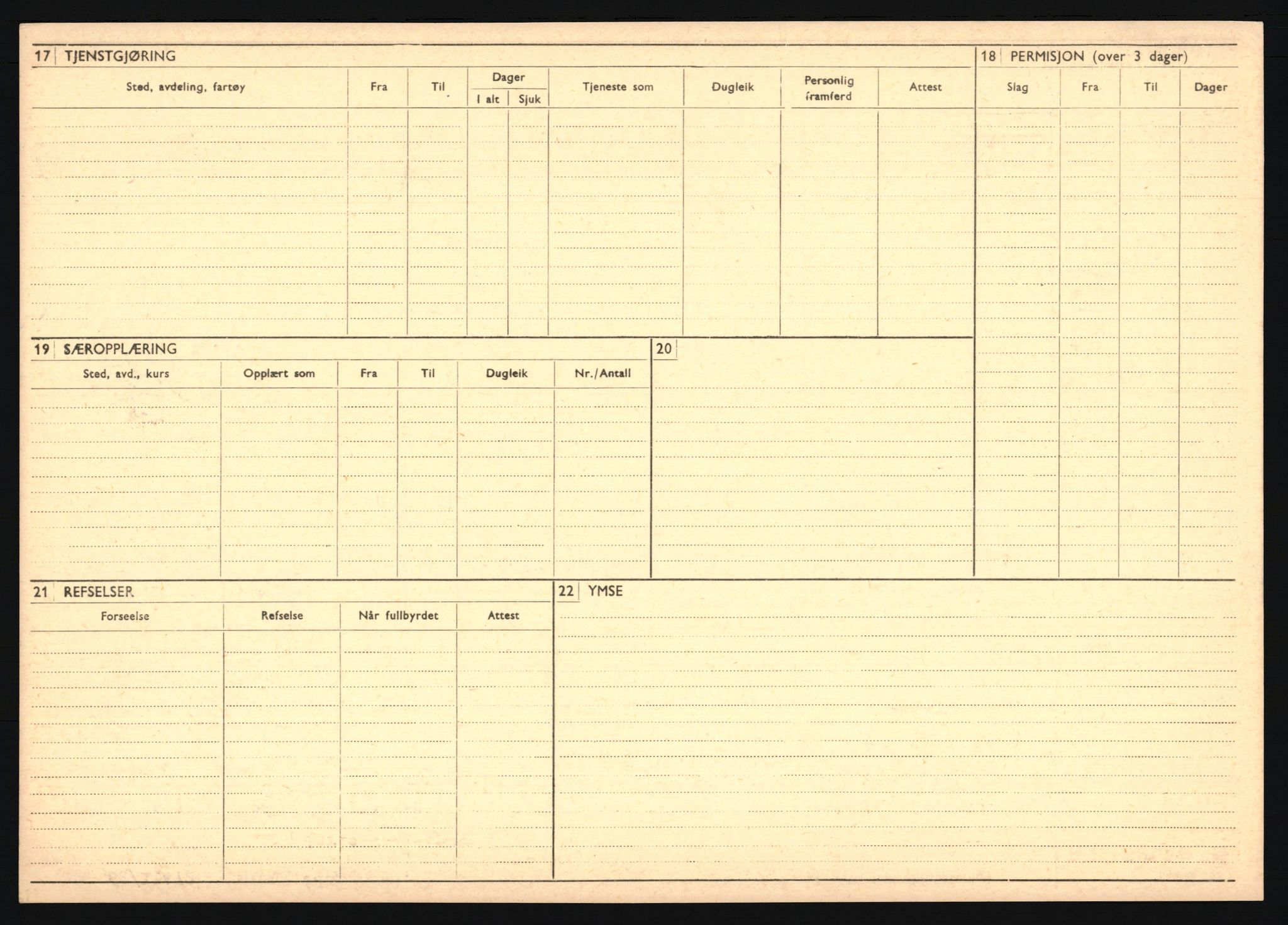 Forsvaret, Troms infanteriregiment nr. 16, AV/RA-RAFA-3146/P/Pa/L0024/0002: Rulleblad / Rulleblad for regimentets menige mannskaper, årsklasse 1941, 1941, p. 63