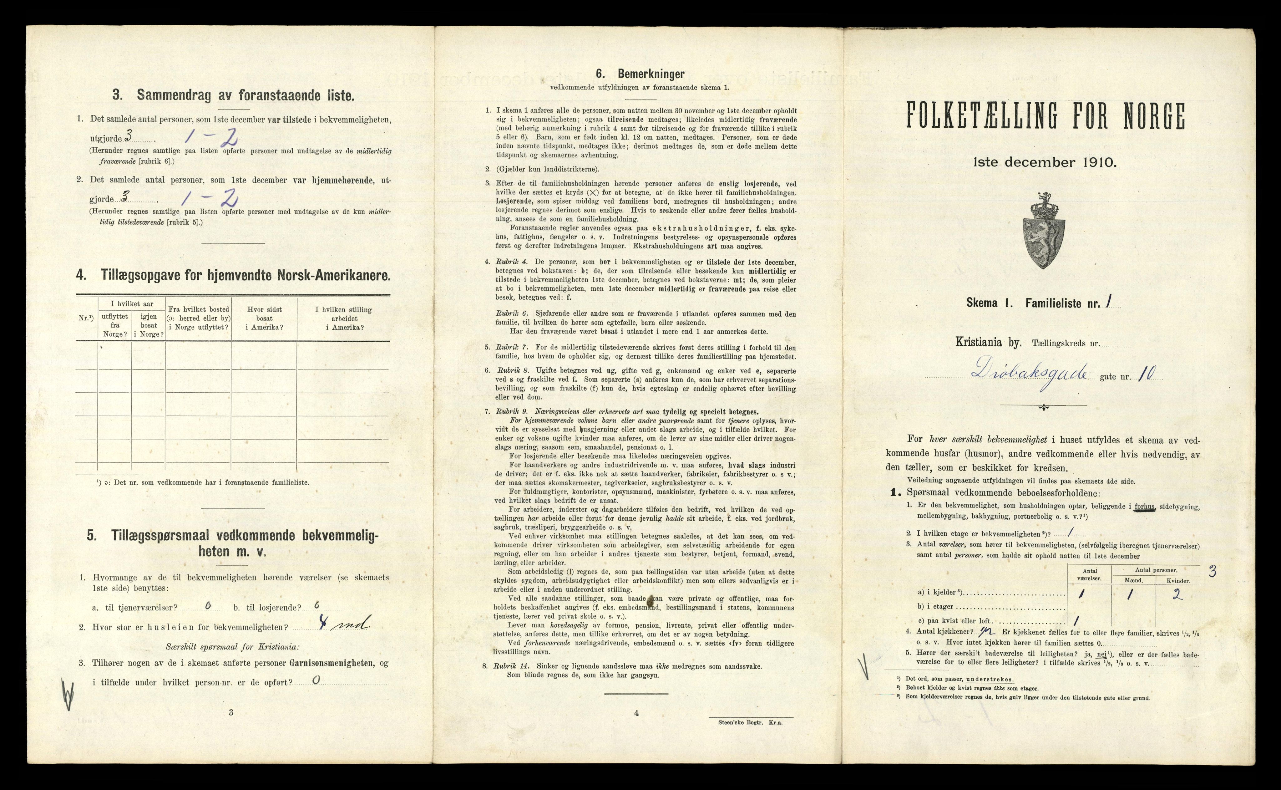 RA, 1910 census for Kristiania, 1910, p. 17883