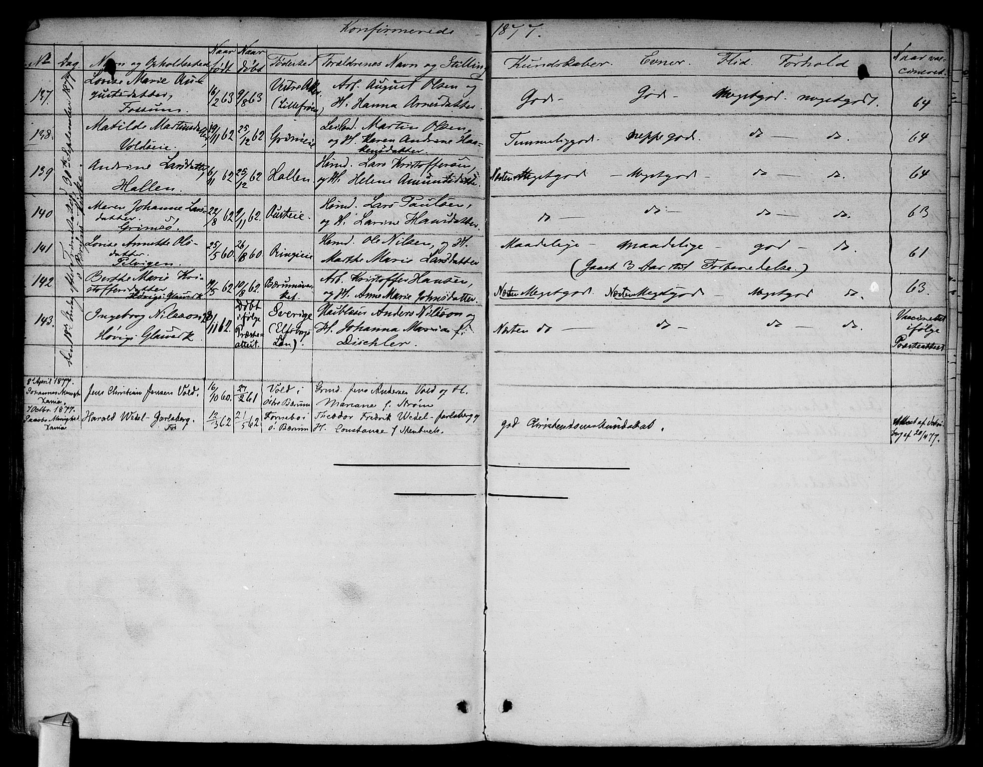 Asker prestekontor Kirkebøker, SAO/A-10256a/F/Fa/L0009: Parish register (official) no. I 9, 1825-1878, p. 345