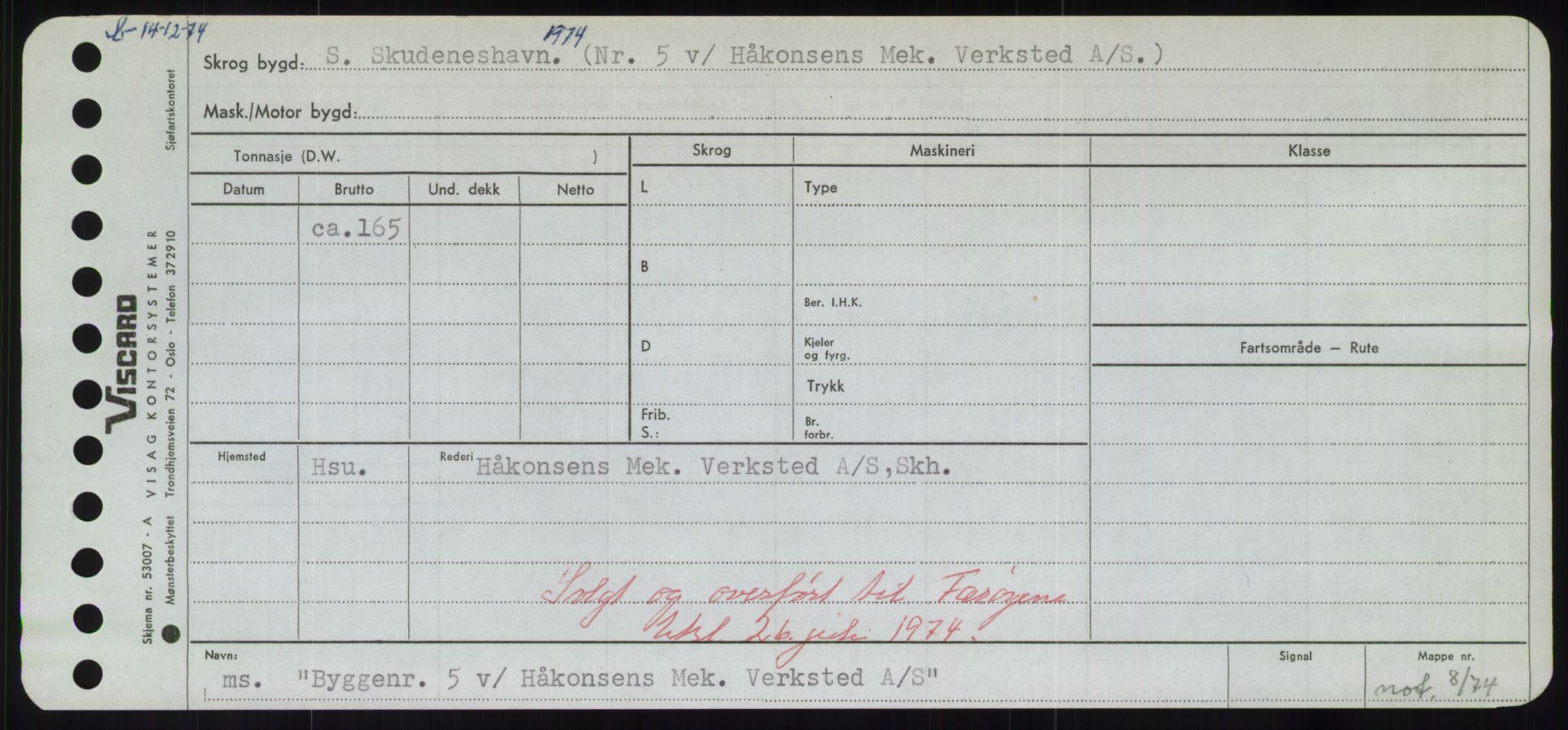 Sjøfartsdirektoratet med forløpere, Skipsmålingen, RA/S-1627/H/Hd/L0006: Fartøy, Byg-Båt, p. 363