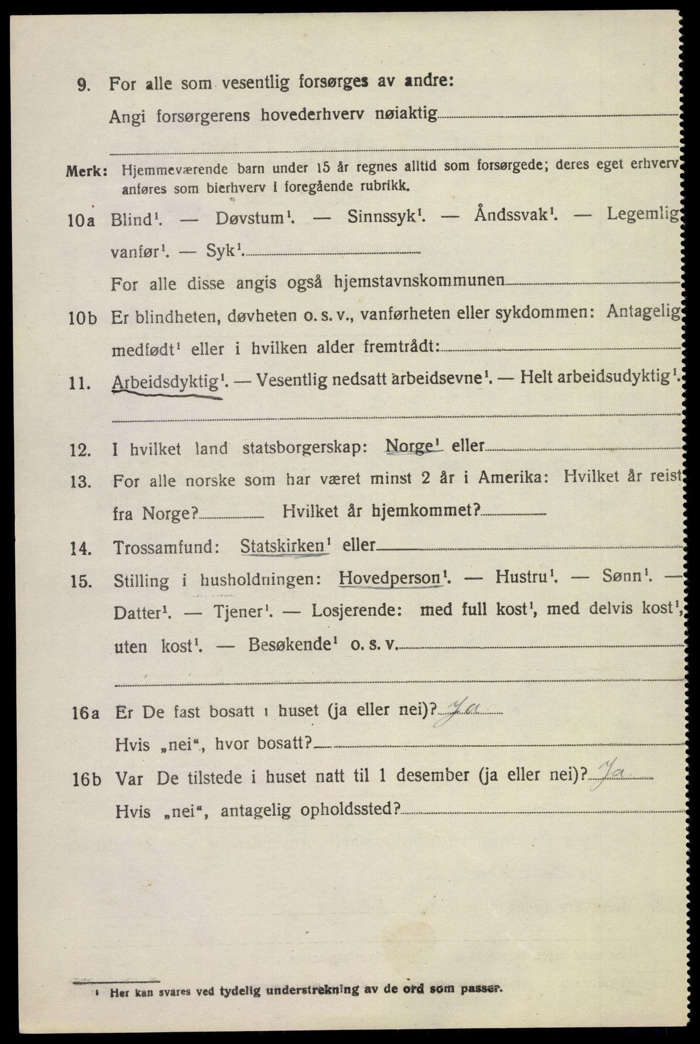 SAKO, 1920 census for Bø (Telemark), 1920, p. 6545