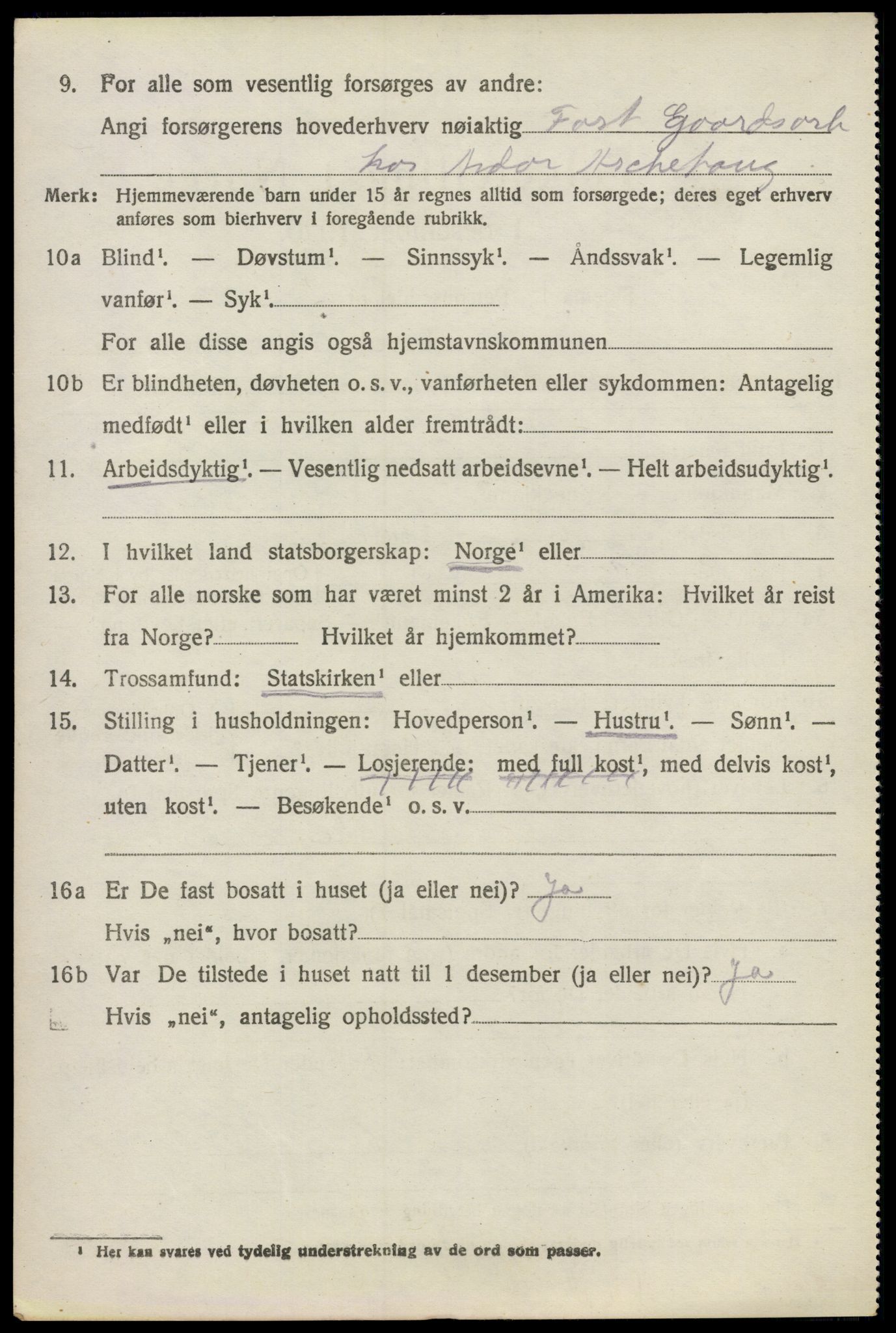 SAO, 1920 census for Ås, 1920, p. 7045