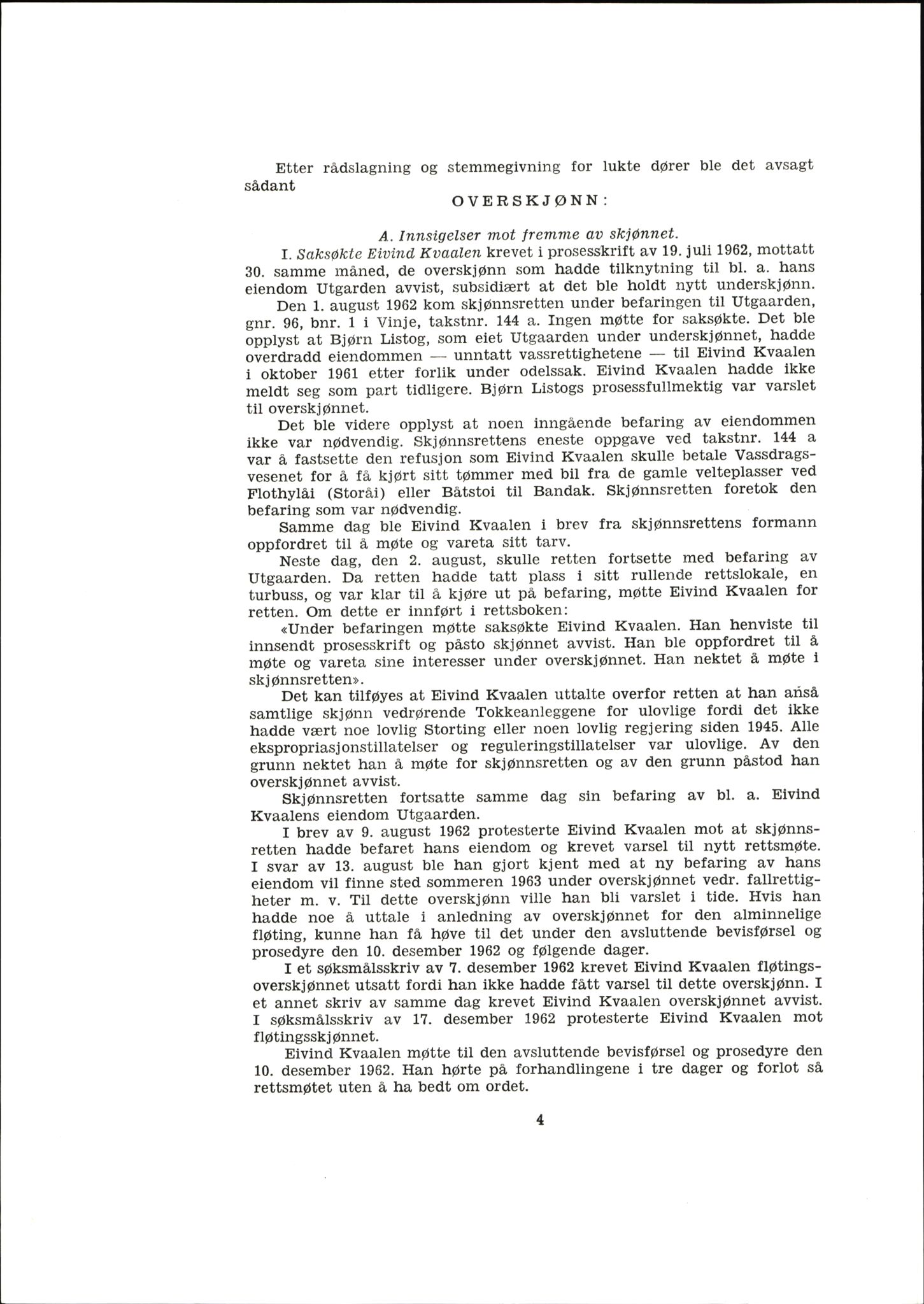 Vest-Telemark sorenskriveri, AV/SAKO-A-134/F/Fo/Fob/L0001: Skjønn/rettsbøker for kraftutbygging/veg, 1948-1963, p. 1528