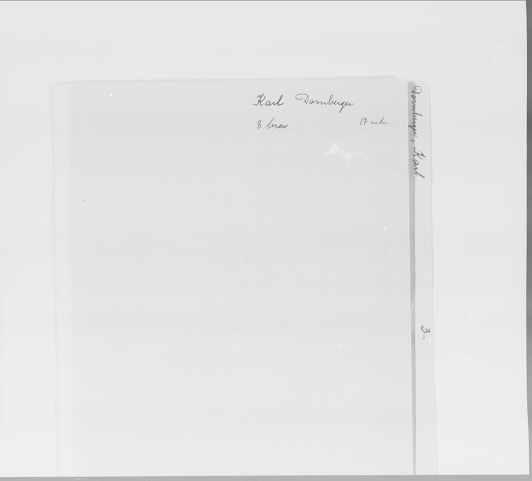 Skredsvig, Christian, AV/RA-PA-0353/E/L0001: Privatbrev fra enkeltpersoner, 1888-1961, p. 31
