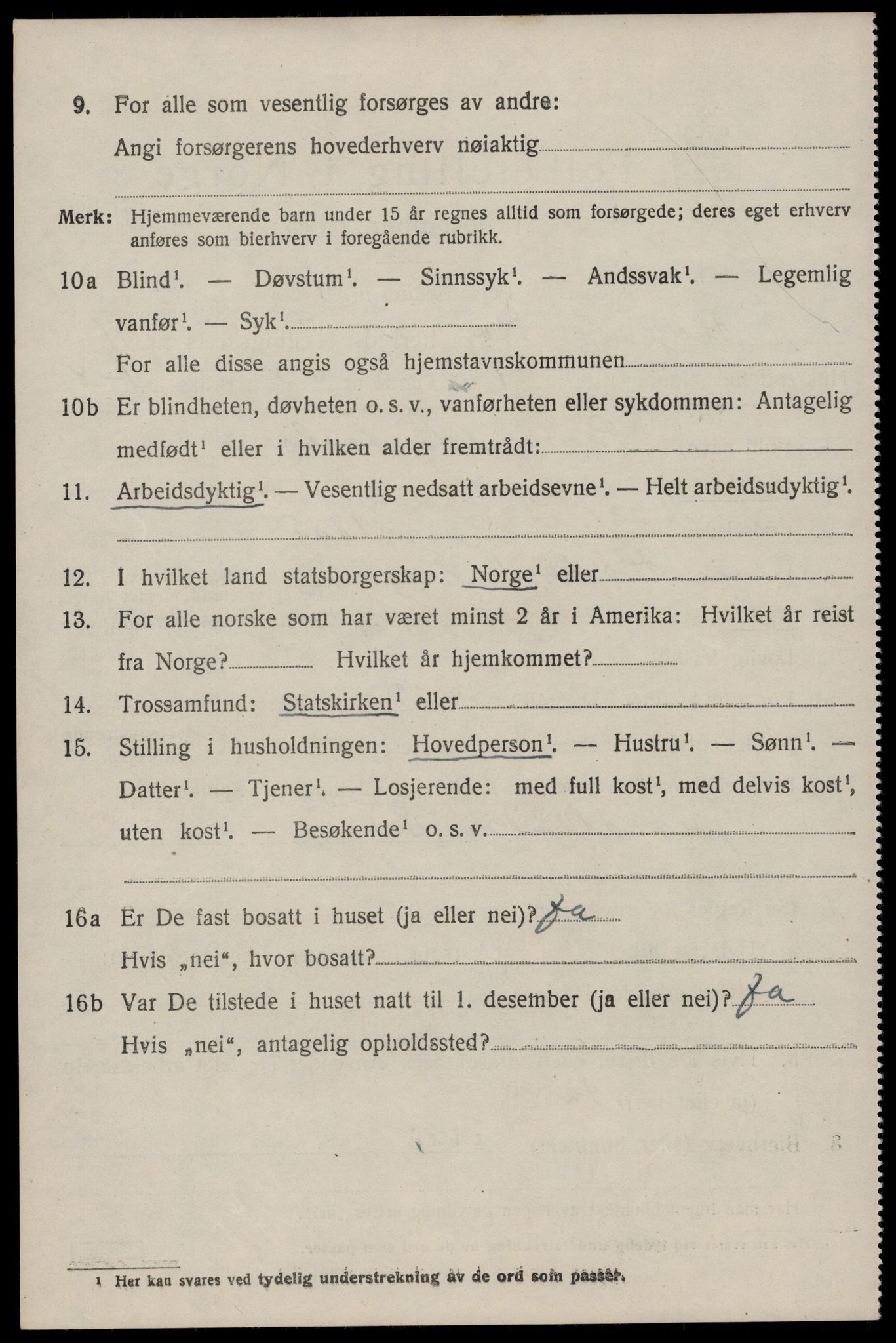 SAST, 1920 census for Høyland, 1920, p. 8667