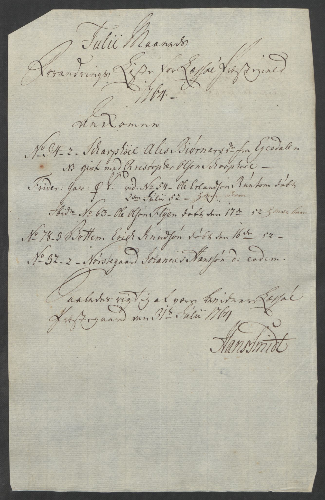 Rentekammeret inntil 1814, Reviderte regnskaper, Fogderegnskap, RA/EA-4092/R17/L1266: Ekstraskatten Gudbrandsdal, 1762-1766, p. 438