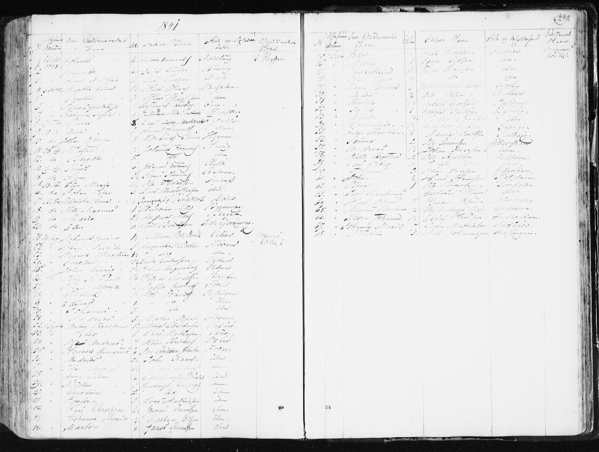 Ministerialprotokoller, klokkerbøker og fødselsregistre - Sør-Trøndelag, AV/SAT-A-1456/634/L0528: Parish register (official) no. 634A04, 1827-1842, p. 339