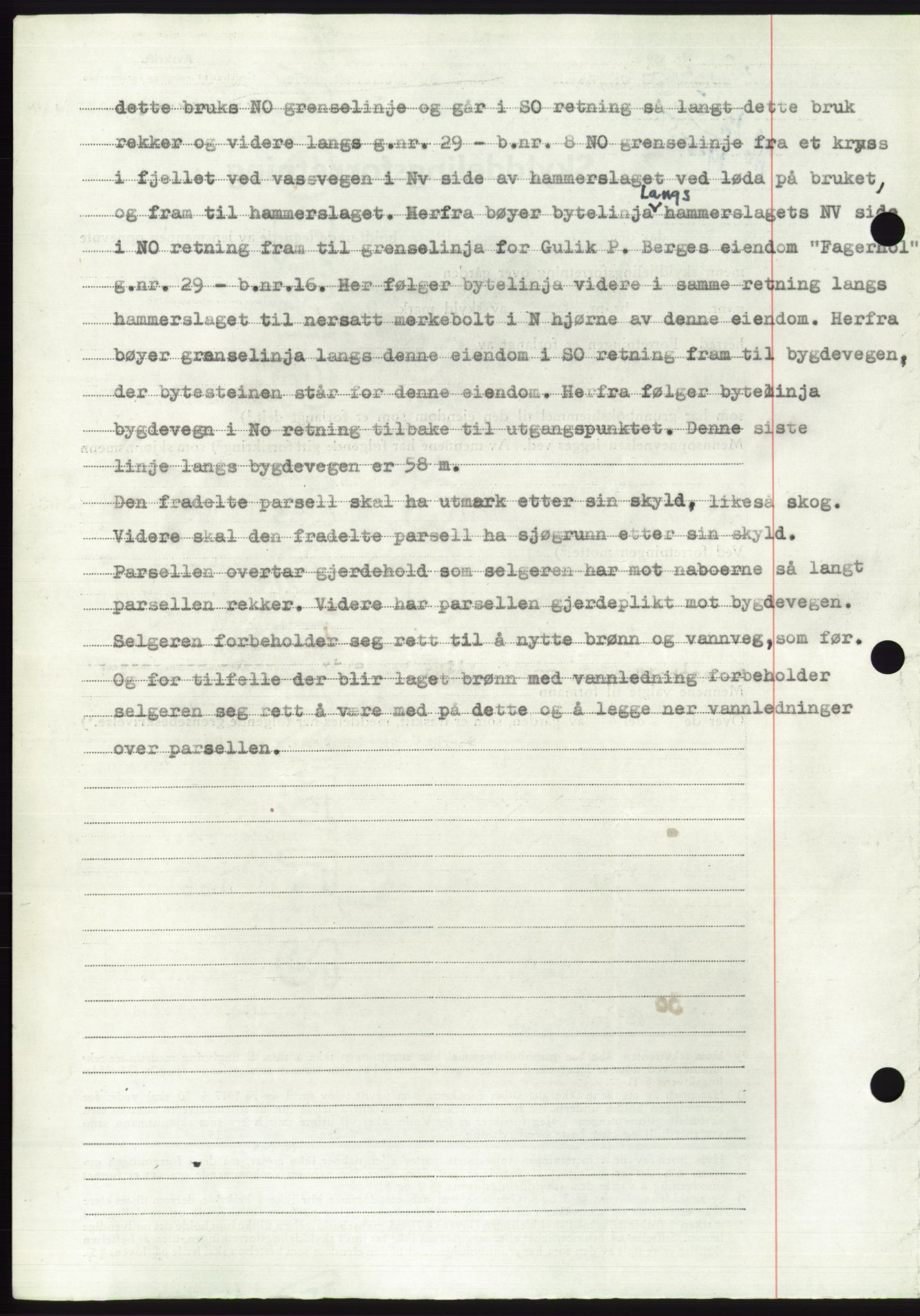 Søre Sunnmøre sorenskriveri, SAT/A-4122/1/2/2C/L0087: Mortgage book no. 13A, 1950-1950, Diary no: : 1245/1950