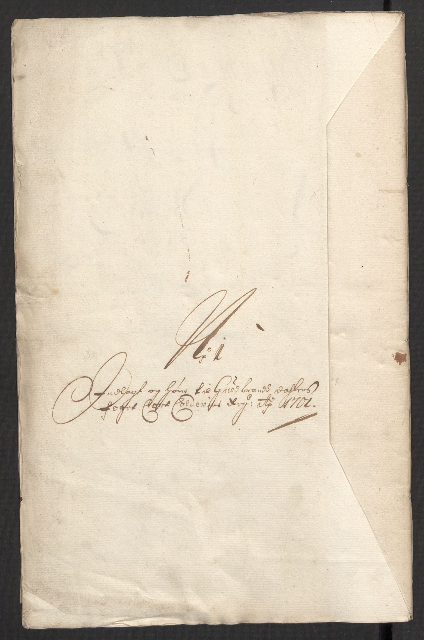 Rentekammeret inntil 1814, Reviderte regnskaper, Fogderegnskap, RA/EA-4092/R17/L1174: Fogderegnskap Gudbrandsdal, 1701, p. 34