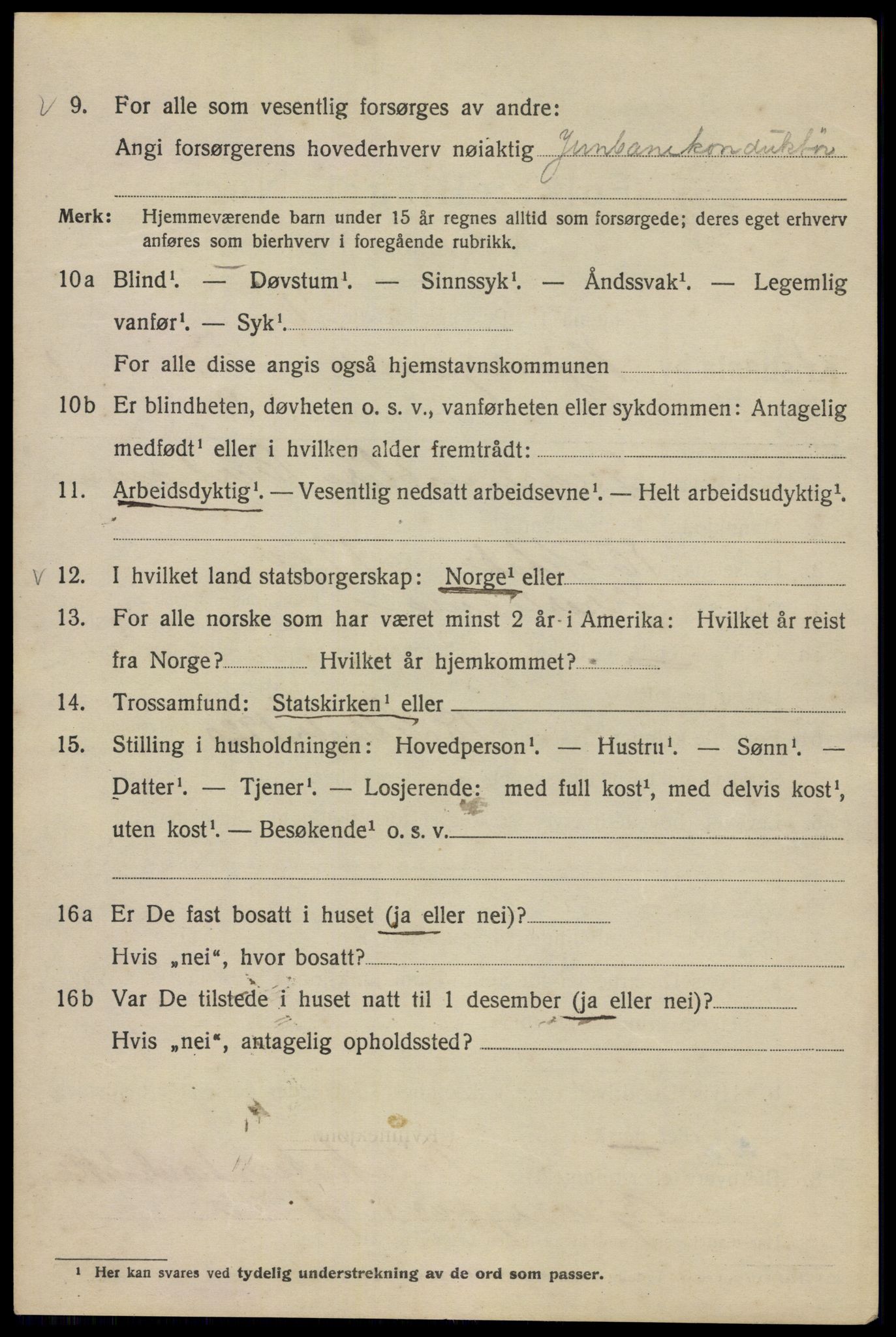 SAO, 1920 census for Kristiania, 1920, p. 162610