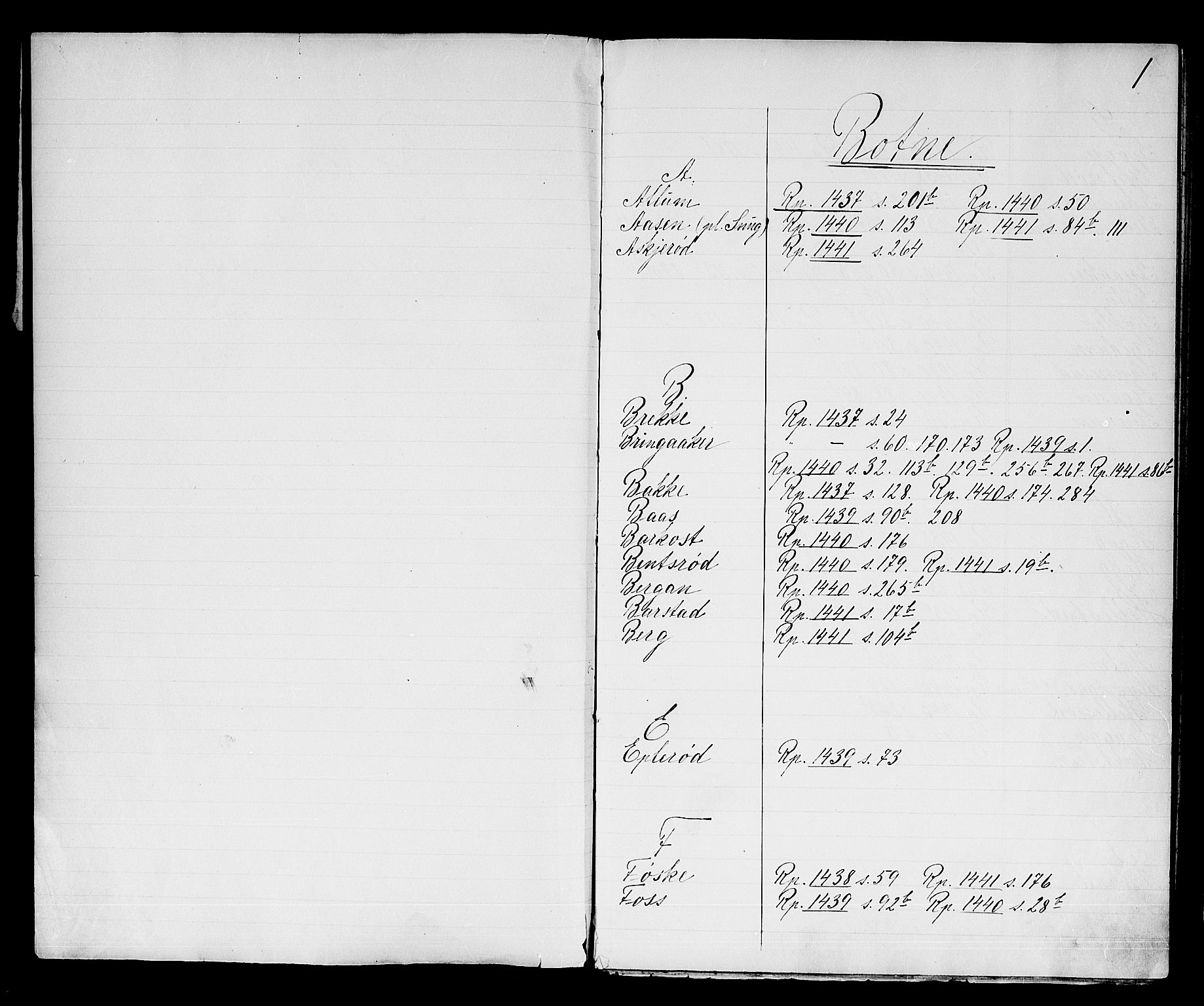 Nordre Jarlsberg sorenskriveri, AV/SAKO-A-80/H/Hc/L0016: Register, 1679-1839