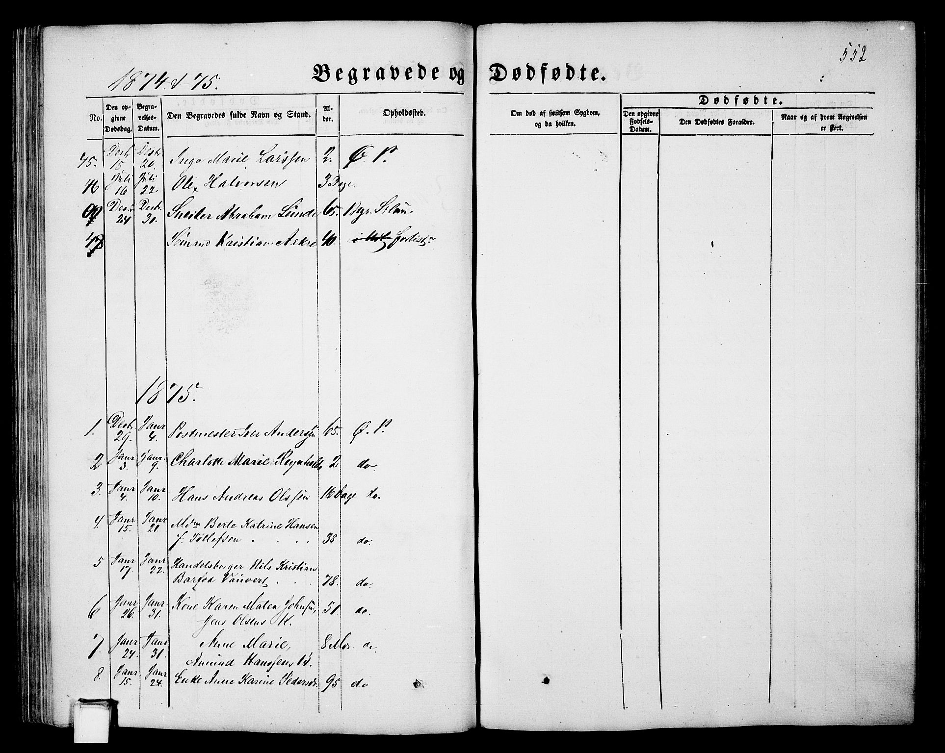 Porsgrunn kirkebøker , AV/SAKO-A-104/G/Gb/L0004: Parish register (copy) no. II 4, 1853-1882, p. 552