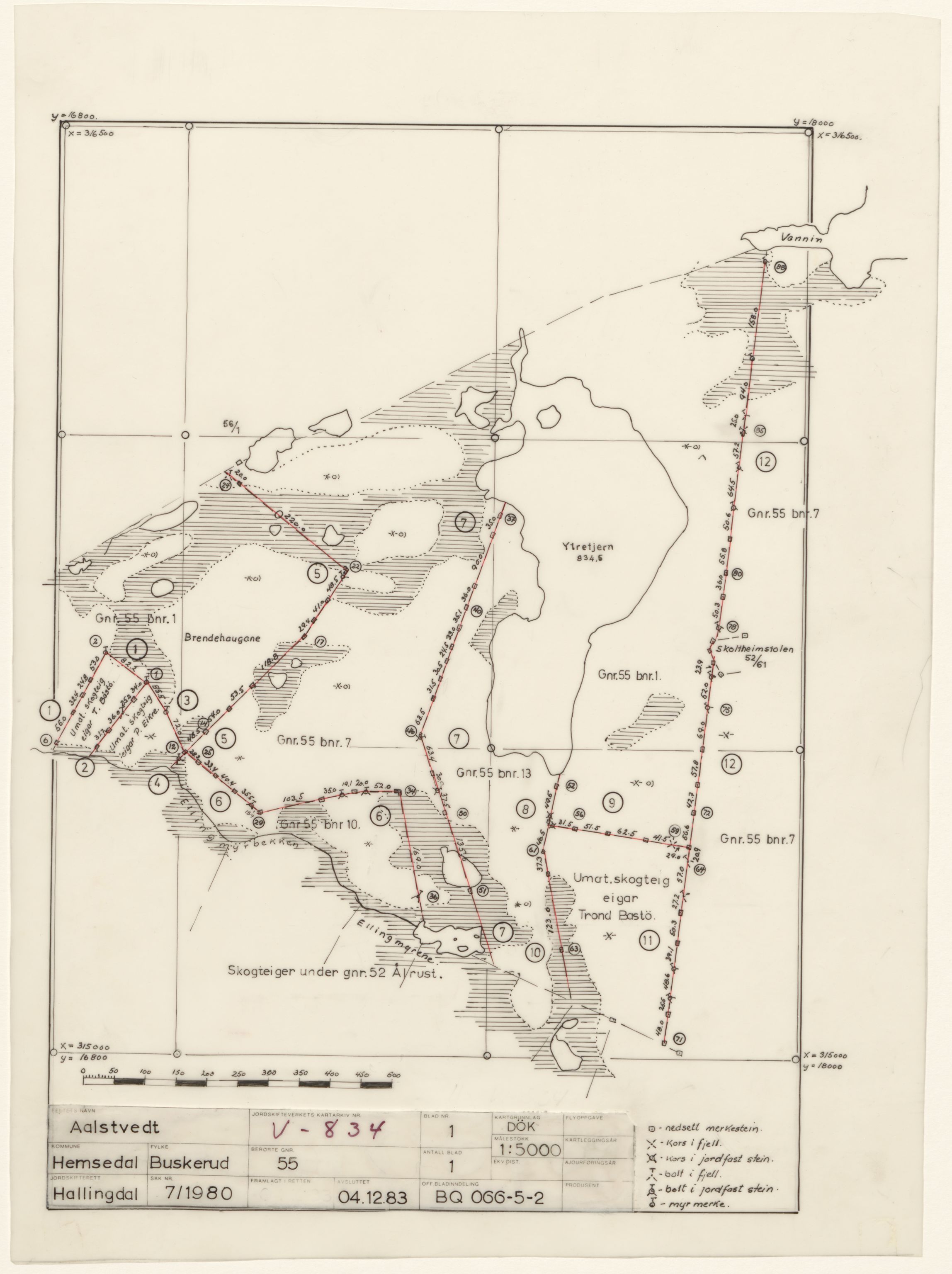 Jordskifteverkets kartarkiv, RA/S-3929/T, 1859-1988, p. 1150