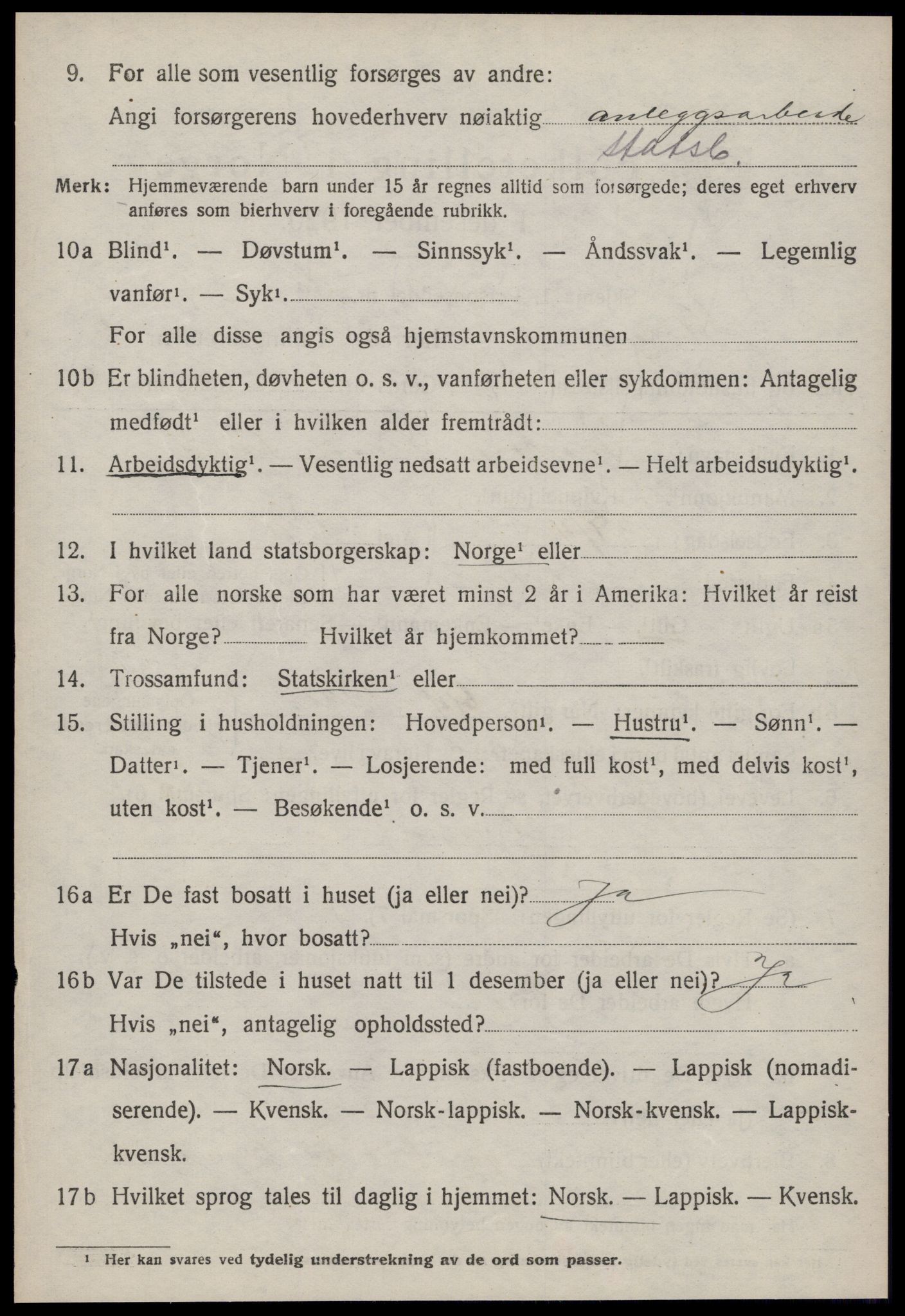 SAT, 1920 census for Støren, 1920, p. 771