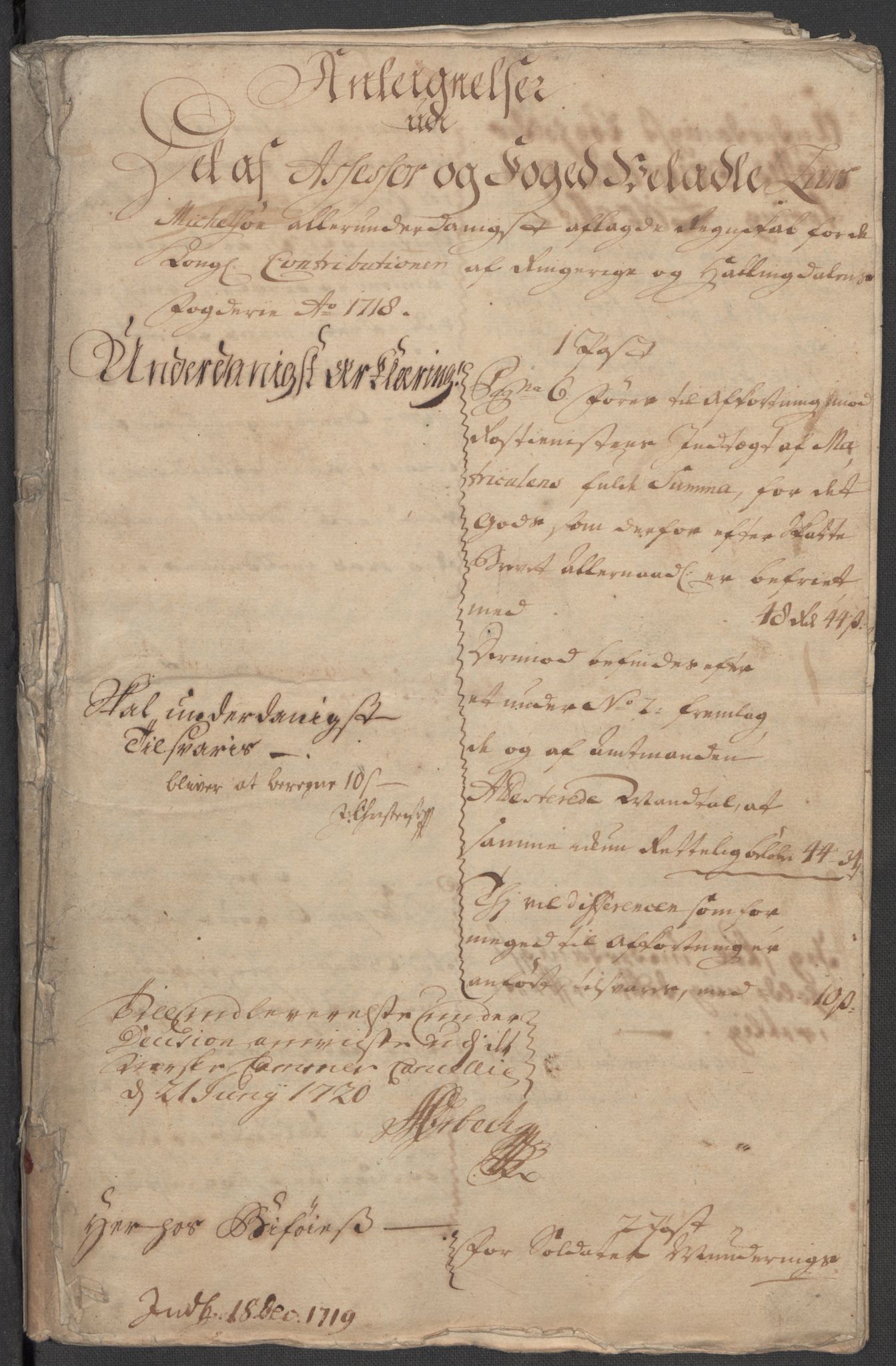 Rentekammeret inntil 1814, Reviderte regnskaper, Fogderegnskap, RA/EA-4092/R23/L1476: Fogderegnskap Ringerike og Hallingdal, 1718, p. 306