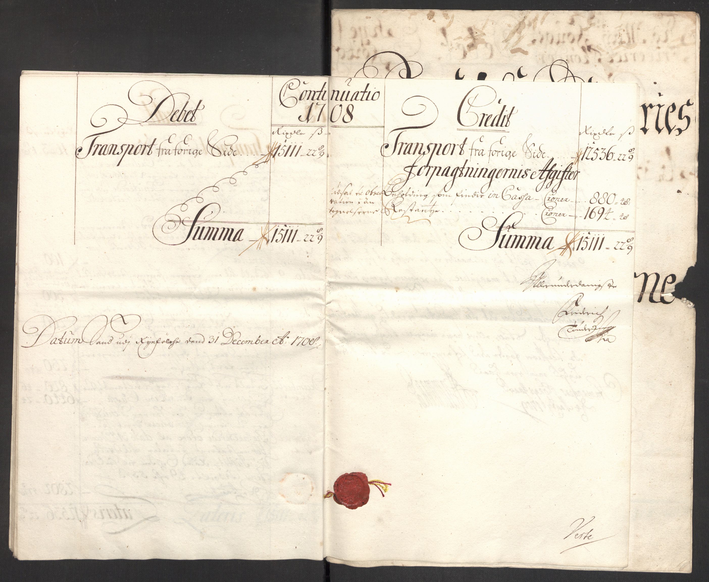Rentekammeret inntil 1814, Reviderte regnskaper, Fogderegnskap, AV/RA-EA-4092/R47/L2861: Fogderegnskap Ryfylke, 1706-1709, p. 170