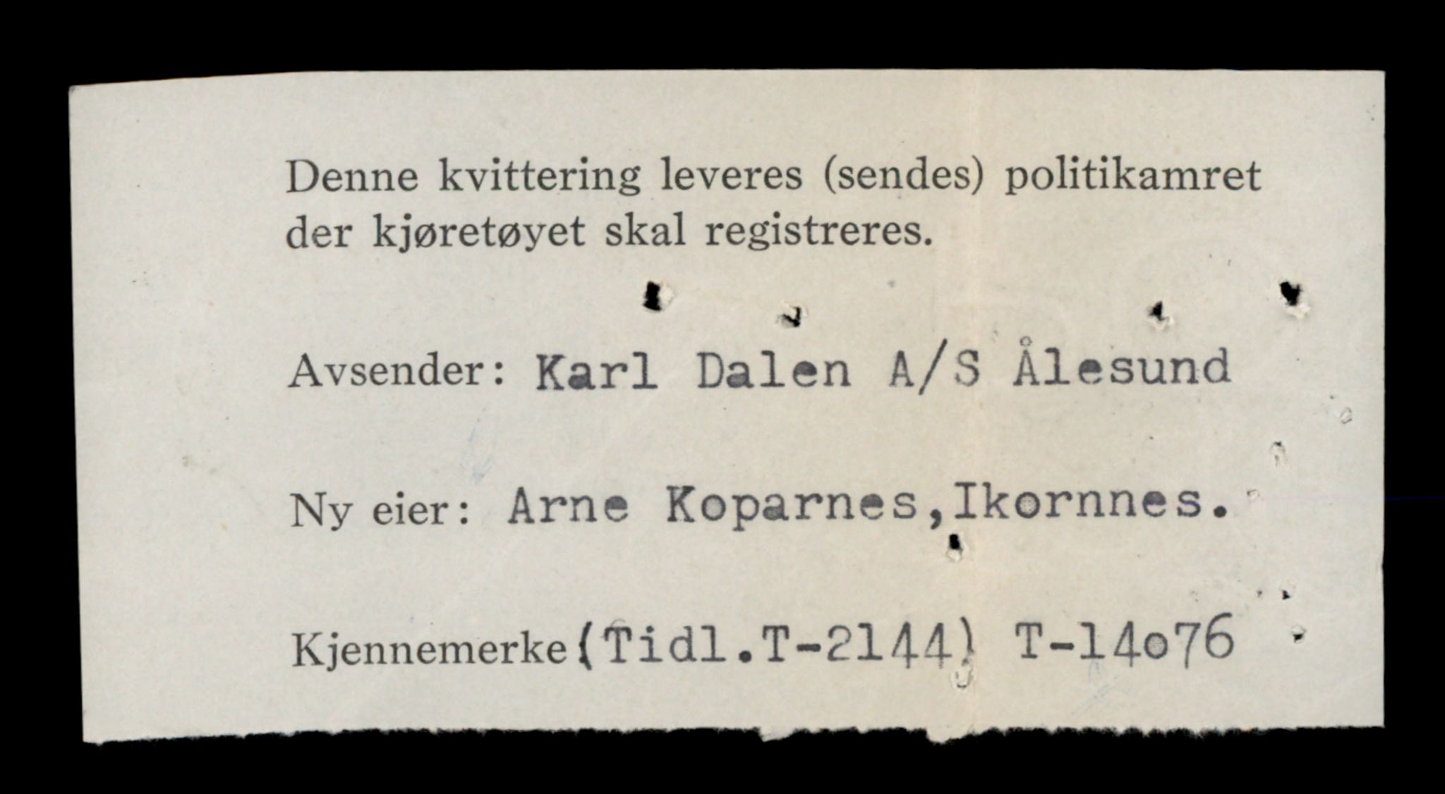 Møre og Romsdal vegkontor - Ålesund trafikkstasjon, AV/SAT-A-4099/F/Fe/L0042: Registreringskort for kjøretøy T 13906 - T 14079, 1927-1998, p. 3128