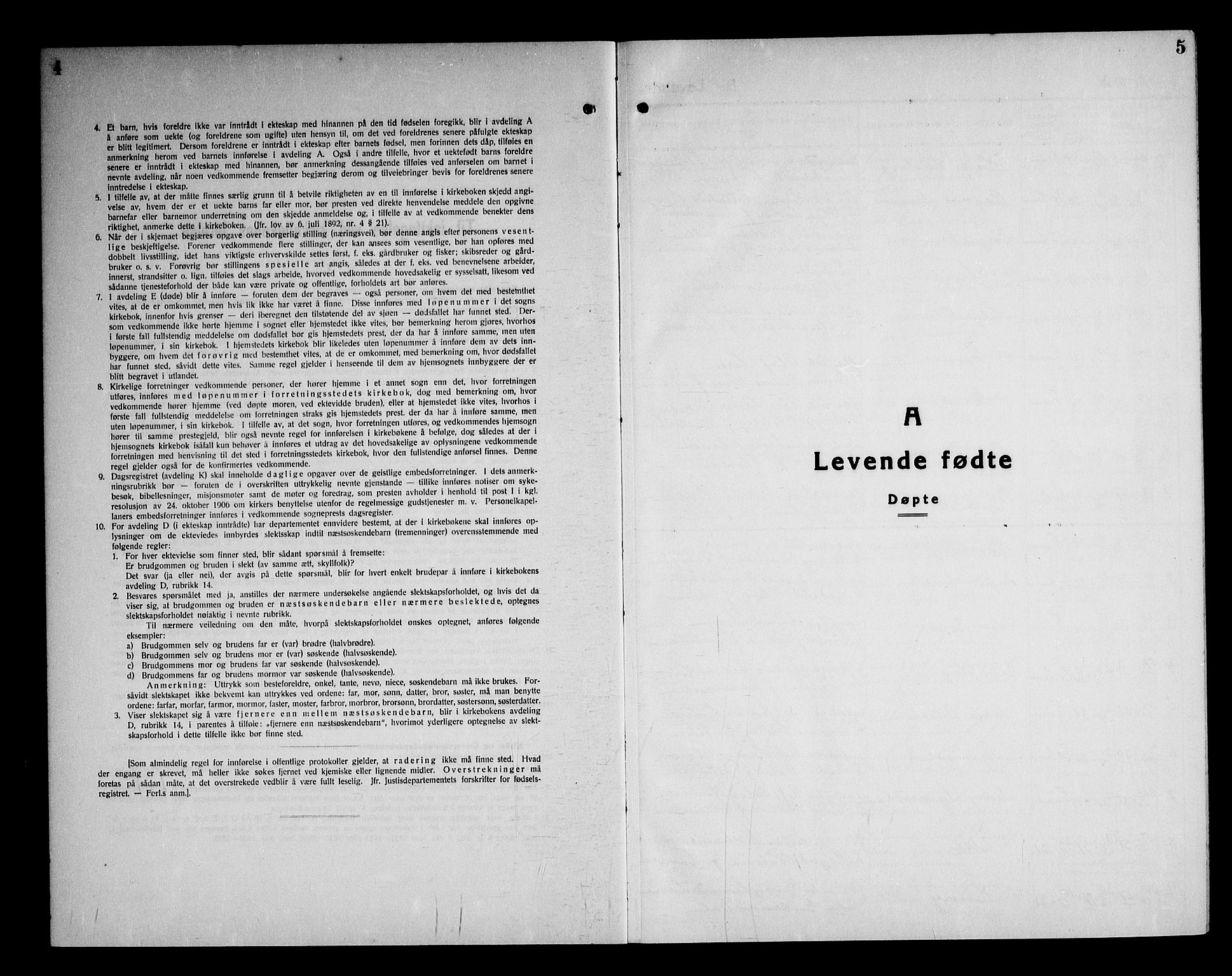 Tune prestekontor Kirkebøker, SAO/A-2007/G/Gc/L0002: Parish register (copy) no. III 2, 1931-1945, p. 4-5