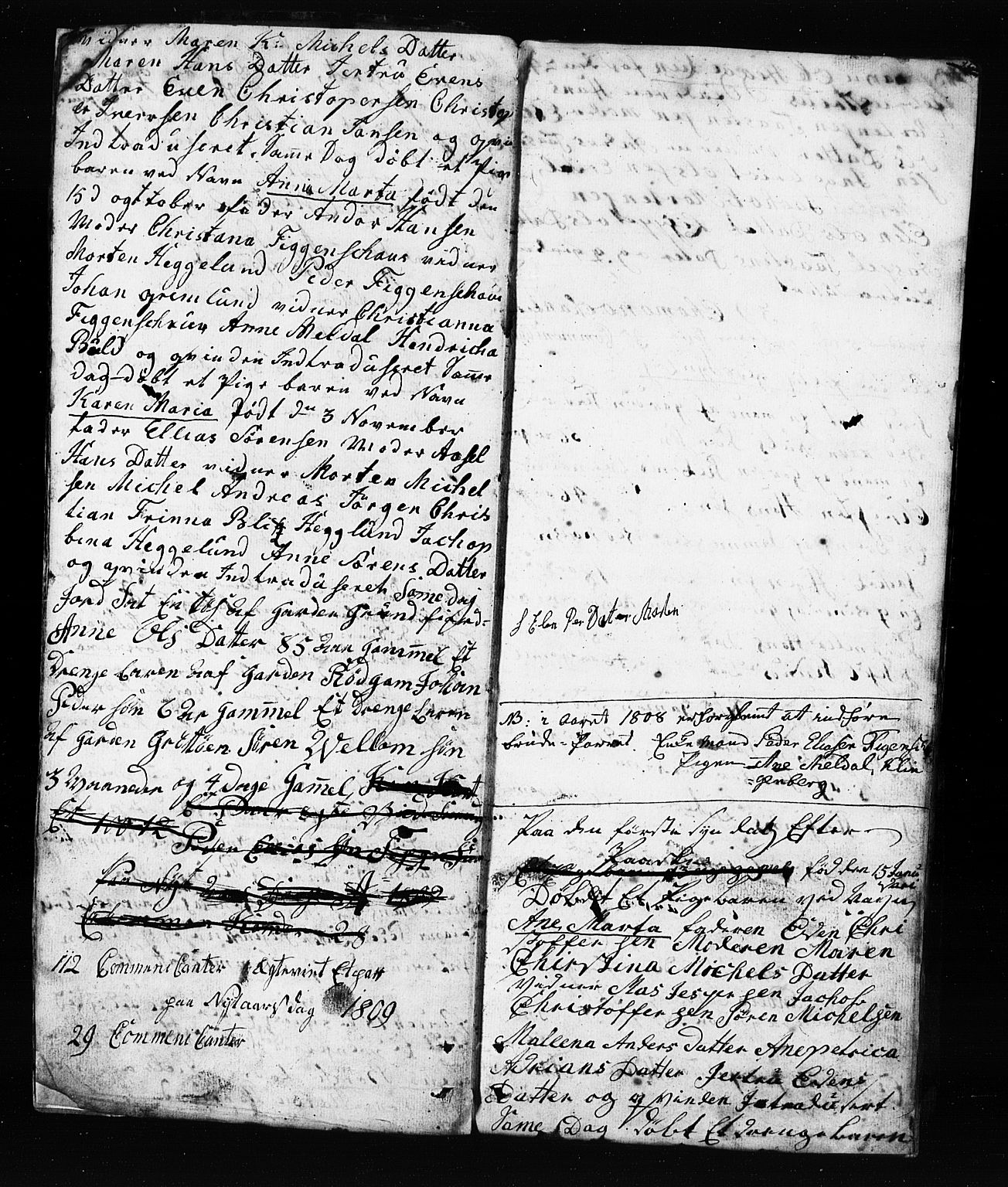 Karlsøy sokneprestembete, SATØ/S-1299/H/Ha/Haa/L0008kirke: Parish register (official) no. 8, 1805-1838, p. 14-15