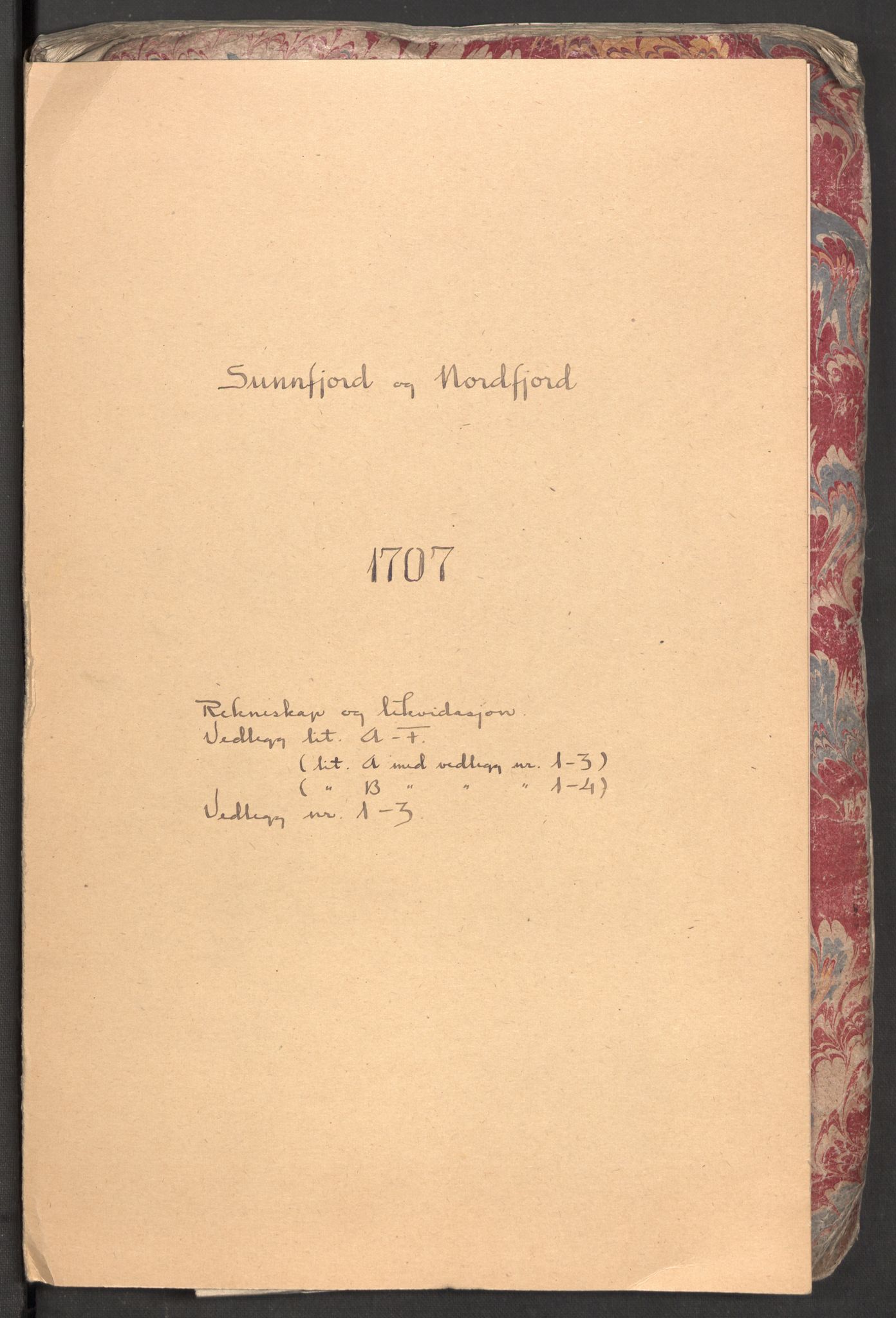 Rentekammeret inntil 1814, Reviderte regnskaper, Fogderegnskap, RA/EA-4092/R53/L3430: Fogderegnskap Sunn- og Nordfjord, 1706-1707, p. 193