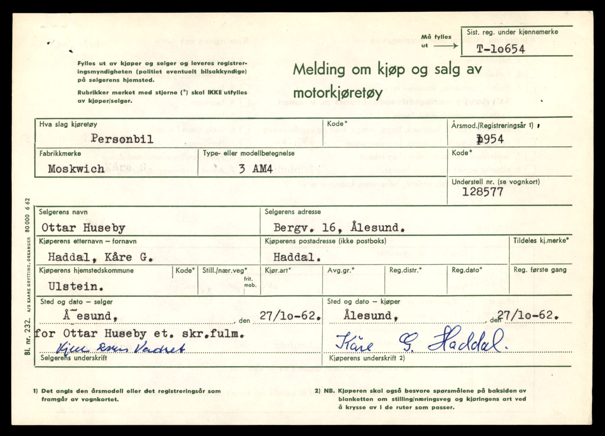 Møre og Romsdal vegkontor - Ålesund trafikkstasjon, AV/SAT-A-4099/F/Fe/L0022: Registreringskort for kjøretøy T 10584 - T 10694, 1927-1998, p. 2021