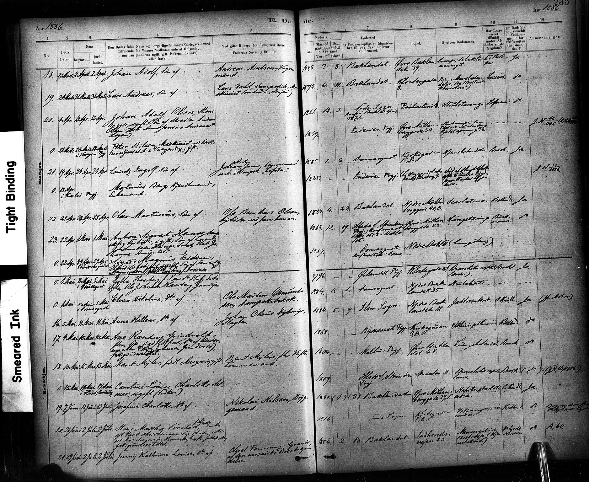 Ministerialprotokoller, klokkerbøker og fødselsregistre - Sør-Trøndelag, AV/SAT-A-1456/604/L0189: Parish register (official) no. 604A10, 1878-1892, p. 235