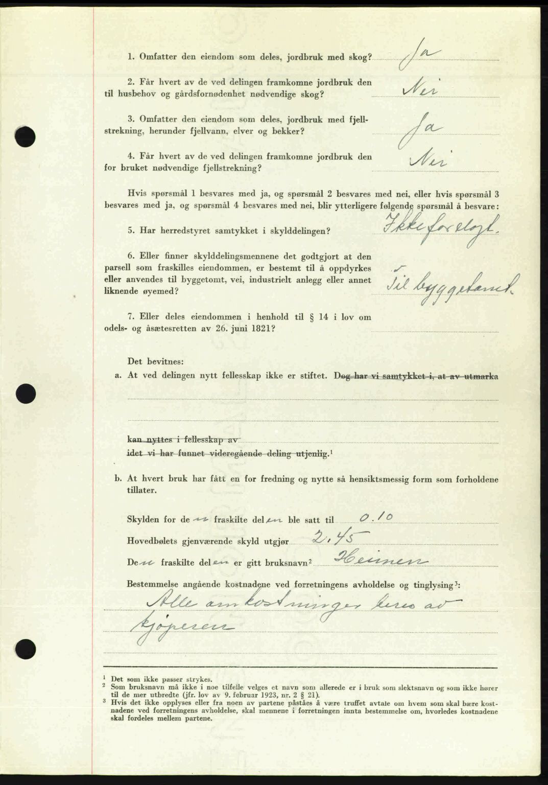 Romsdal sorenskriveri, AV/SAT-A-4149/1/2/2C: Mortgage book no. A28, 1948-1949, Diary no: : 3166/1948