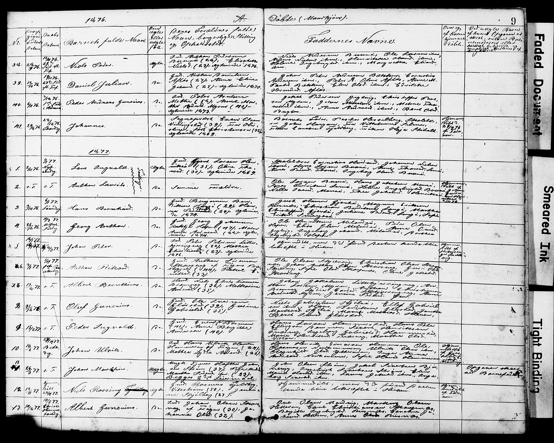 Ministerialprotokoller, klokkerbøker og fødselsregistre - Sør-Trøndelag, SAT/A-1456/634/L0541: Parish register (copy) no. 634C03, 1874-1891, p. 9