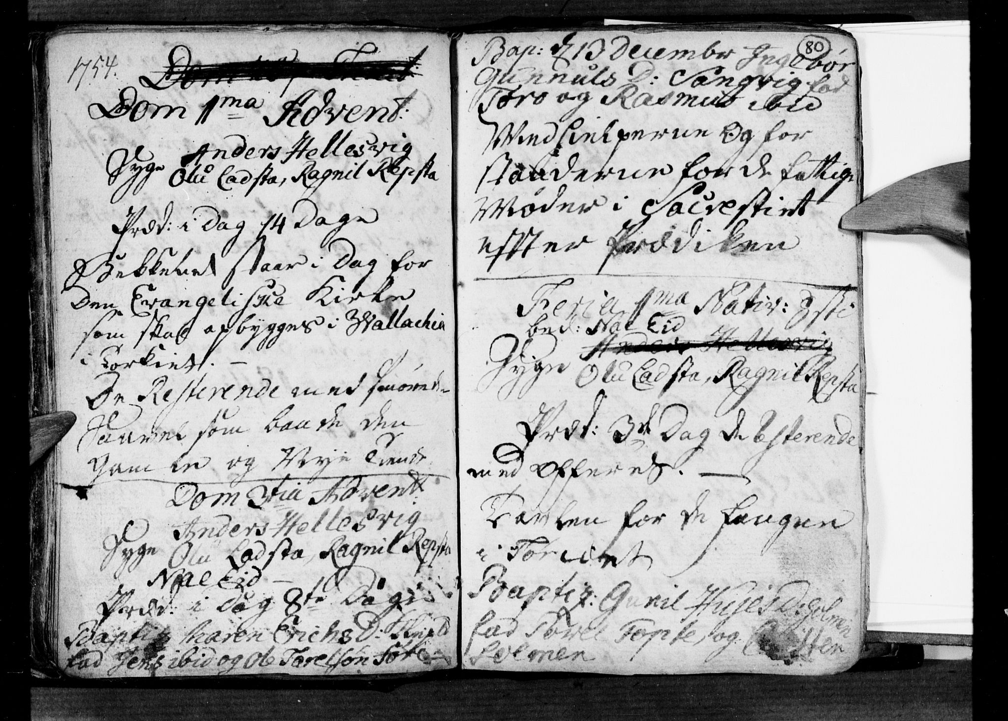 Søgne sokneprestkontor, AV/SAK-1111-0037/F/Fa/Fab/L0003: Parish register (official) no. A 3, 1751-1759, p. 80