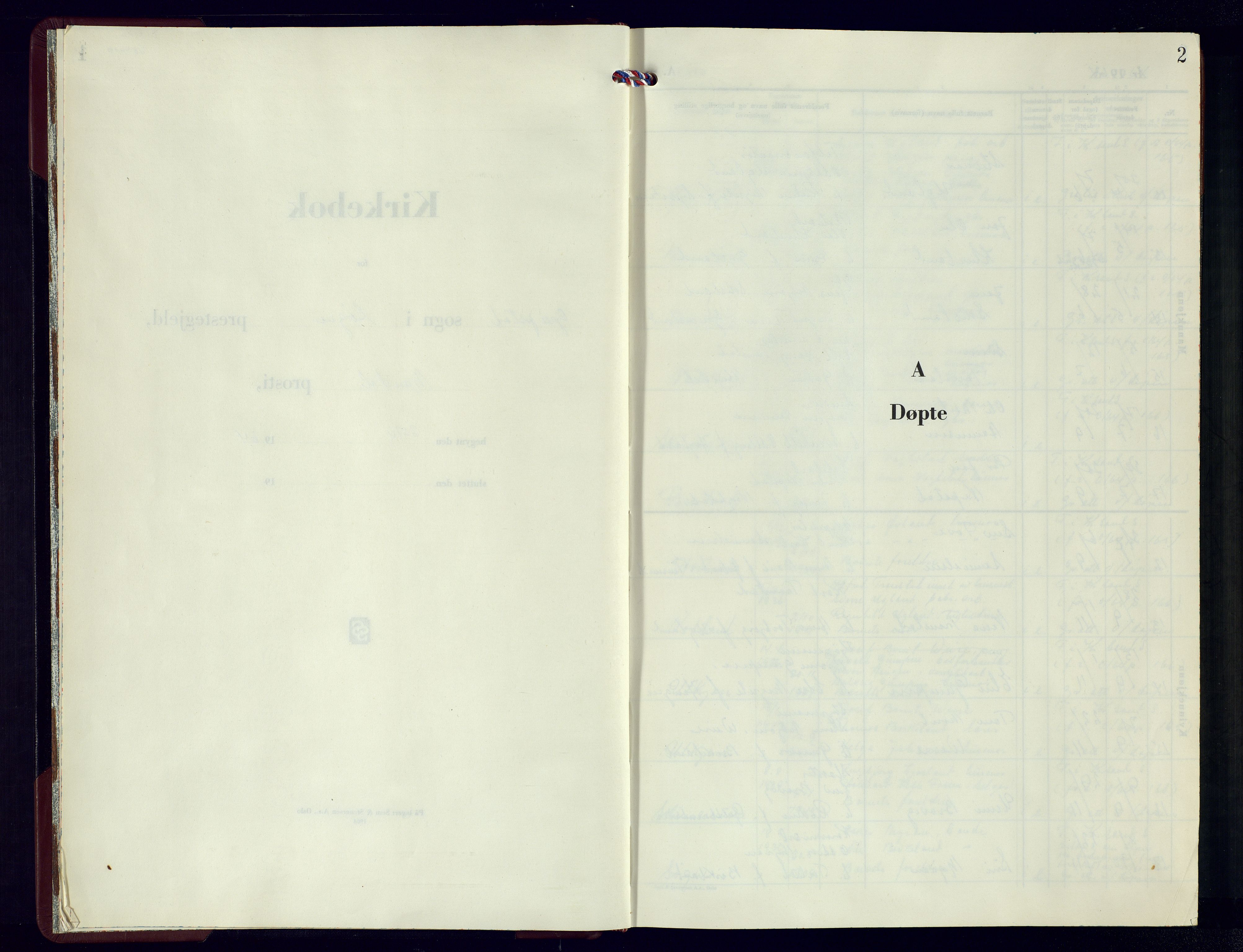 Søgne sokneprestkontor, SAK/1111-0037/F/Fb/Fba/L0007: Parish register (copy) no. B-7, 1964-1980, p. 2