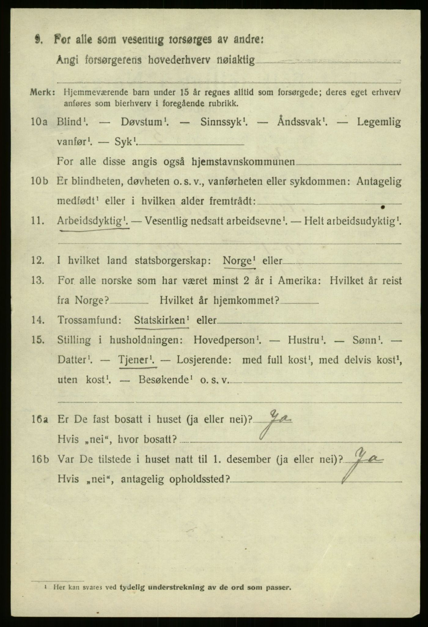 SAB, 1920 census for Kinn, 1920, p. 10648