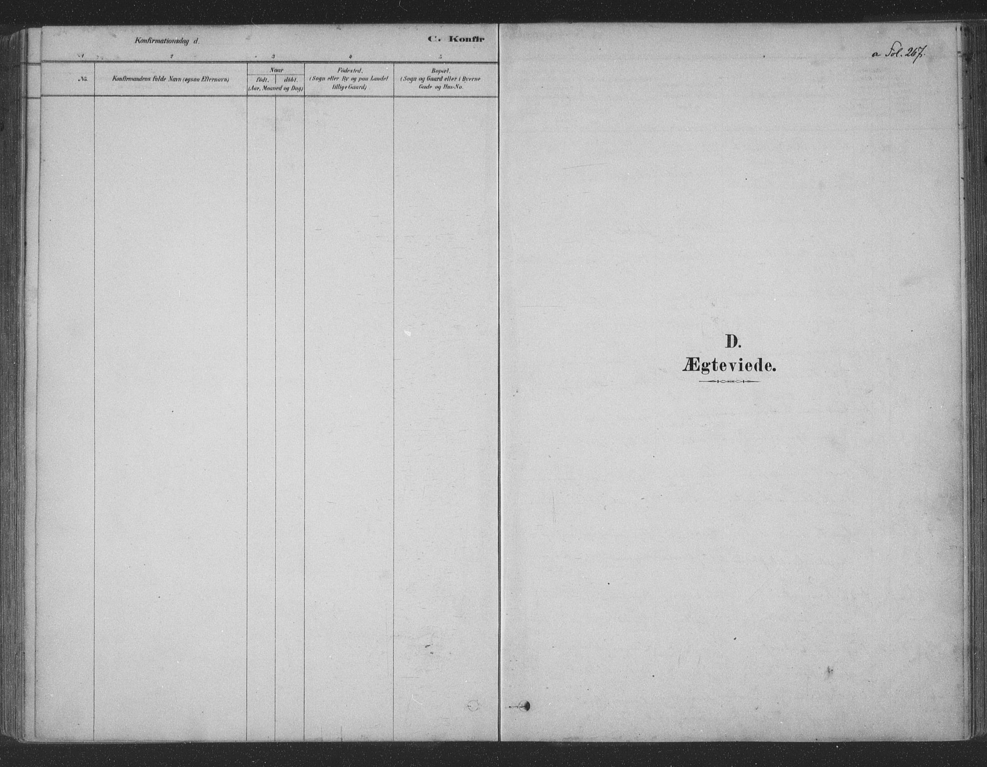 Ministerialprotokoller, klokkerbøker og fødselsregistre - Nordland, AV/SAT-A-1459/891/L1302: Parish register (official) no. 891A07, 1878-1895, p. 267