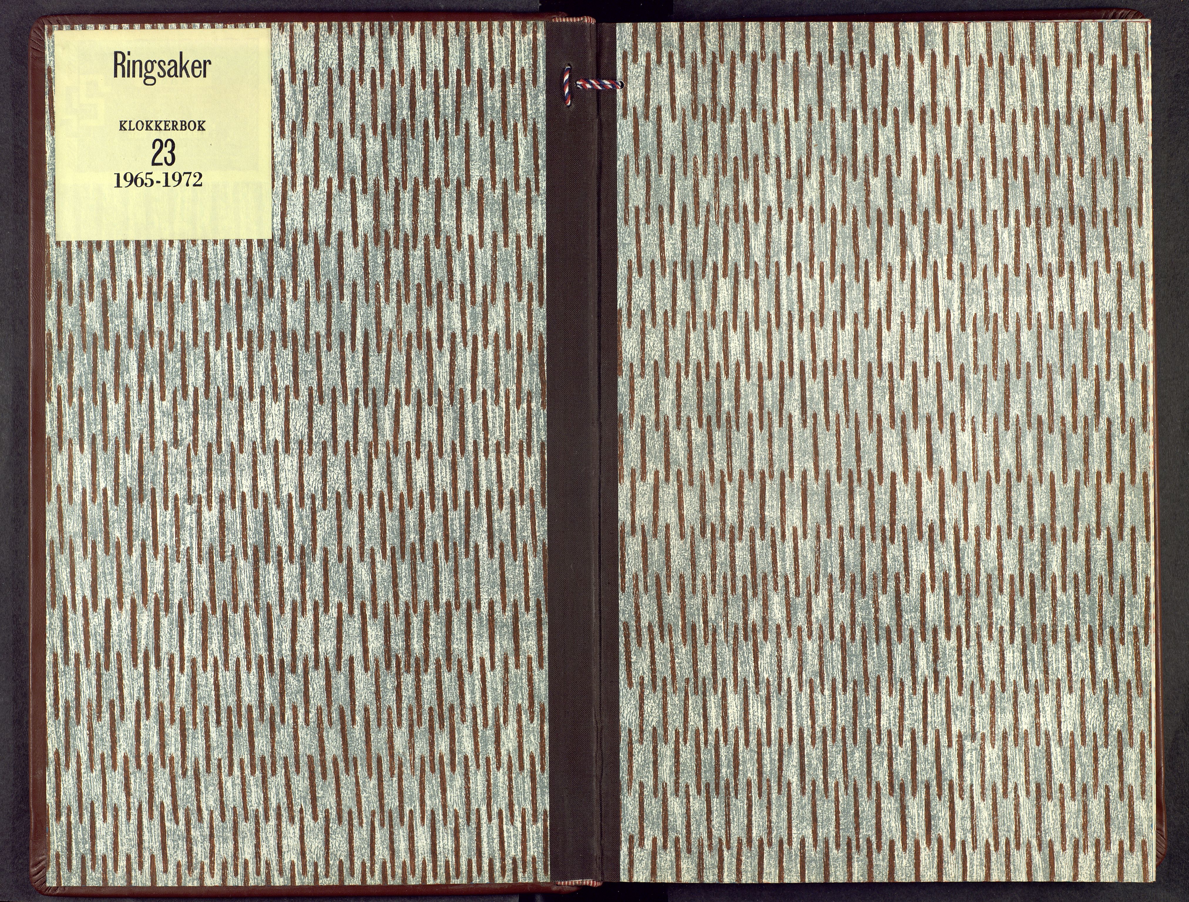 Ringsaker prestekontor, SAH/PREST-014/L/La/L0023: Parish register (copy) no. 23, 1965-1972