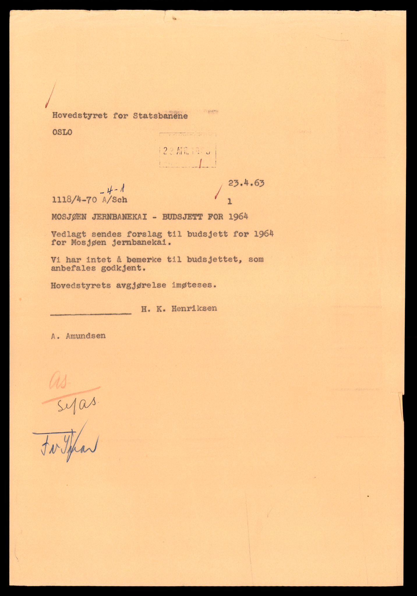 Norges statsbaner (NSB) - Trondheim distrikt, AV/SAT-A-6436/0002/Dd/L0817: --, 1953-1980, p. 451