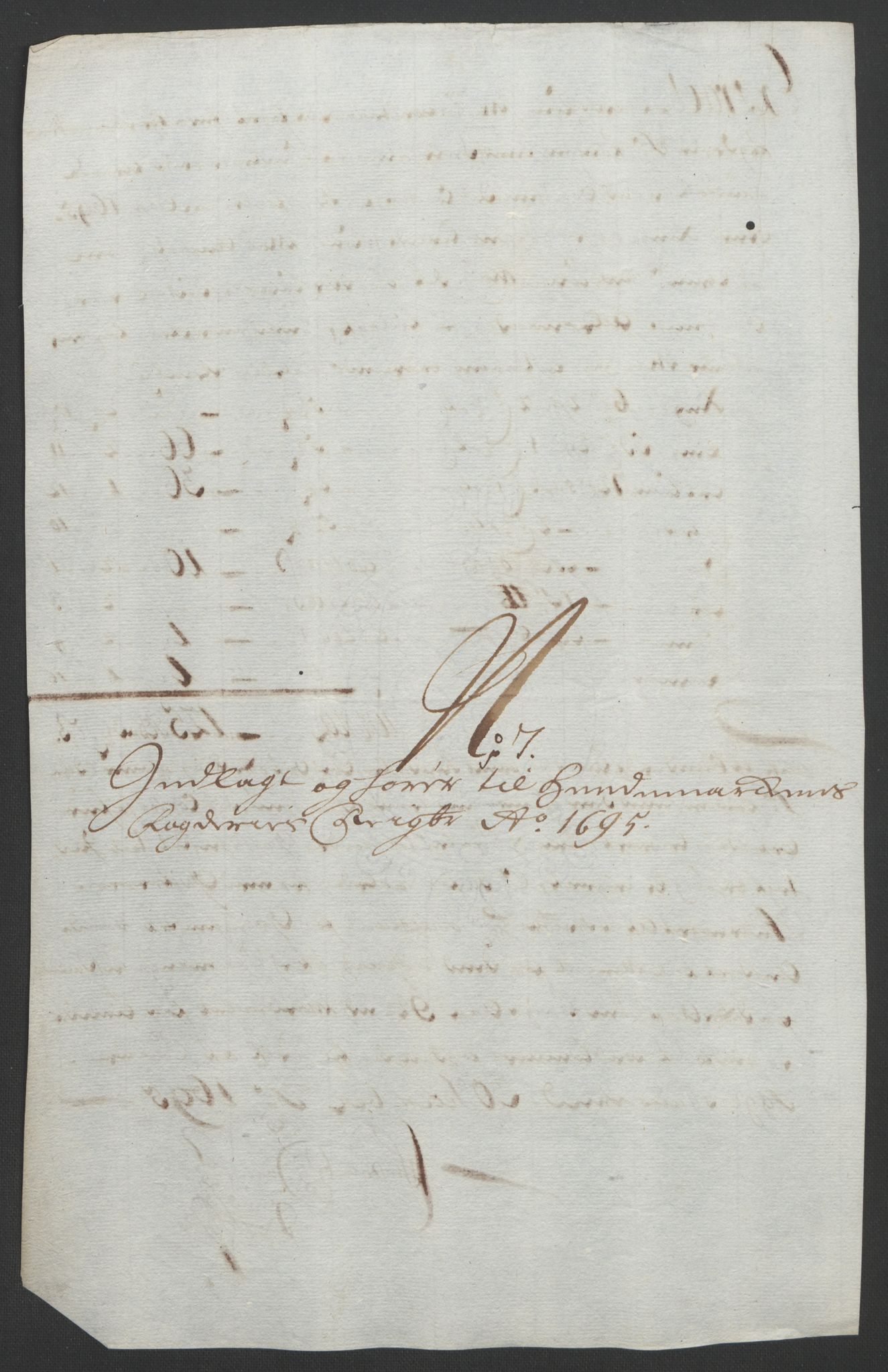 Rentekammeret inntil 1814, Reviderte regnskaper, Fogderegnskap, RA/EA-4092/R16/L1036: Fogderegnskap Hedmark, 1695-1696, p. 223