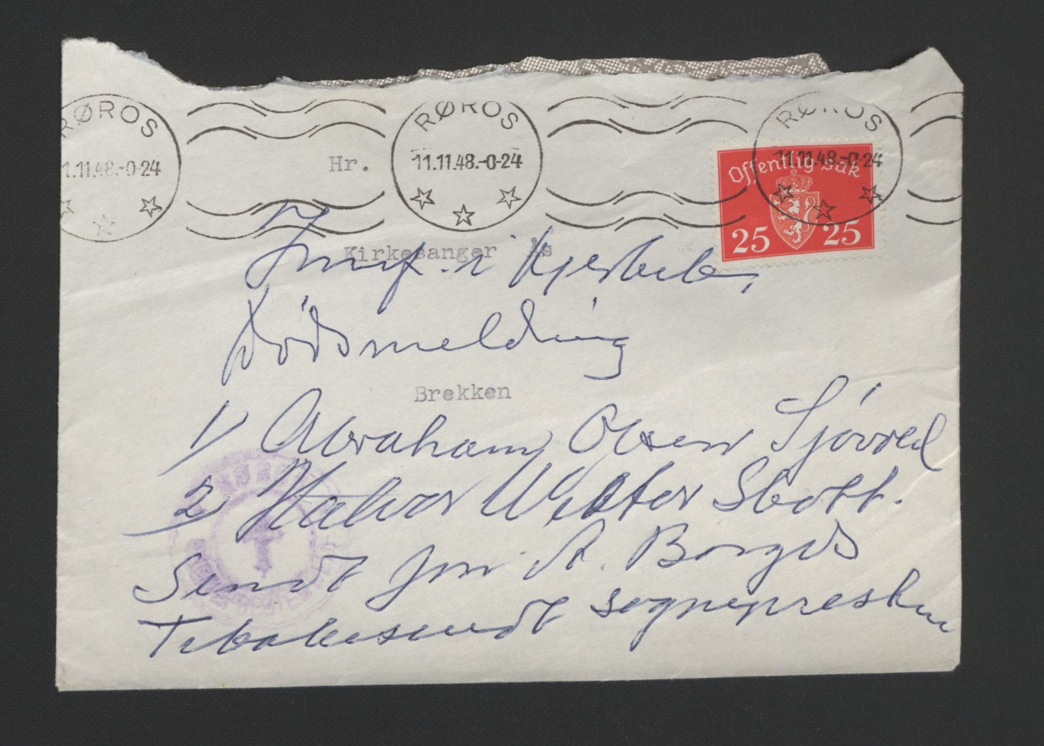 Ministerialprotokoller, klokkerbøker og fødselsregistre - Sør-Trøndelag, AV/SAT-A-1456/683/L0951: Parish register (copy) no. 683C03, 1919-1970