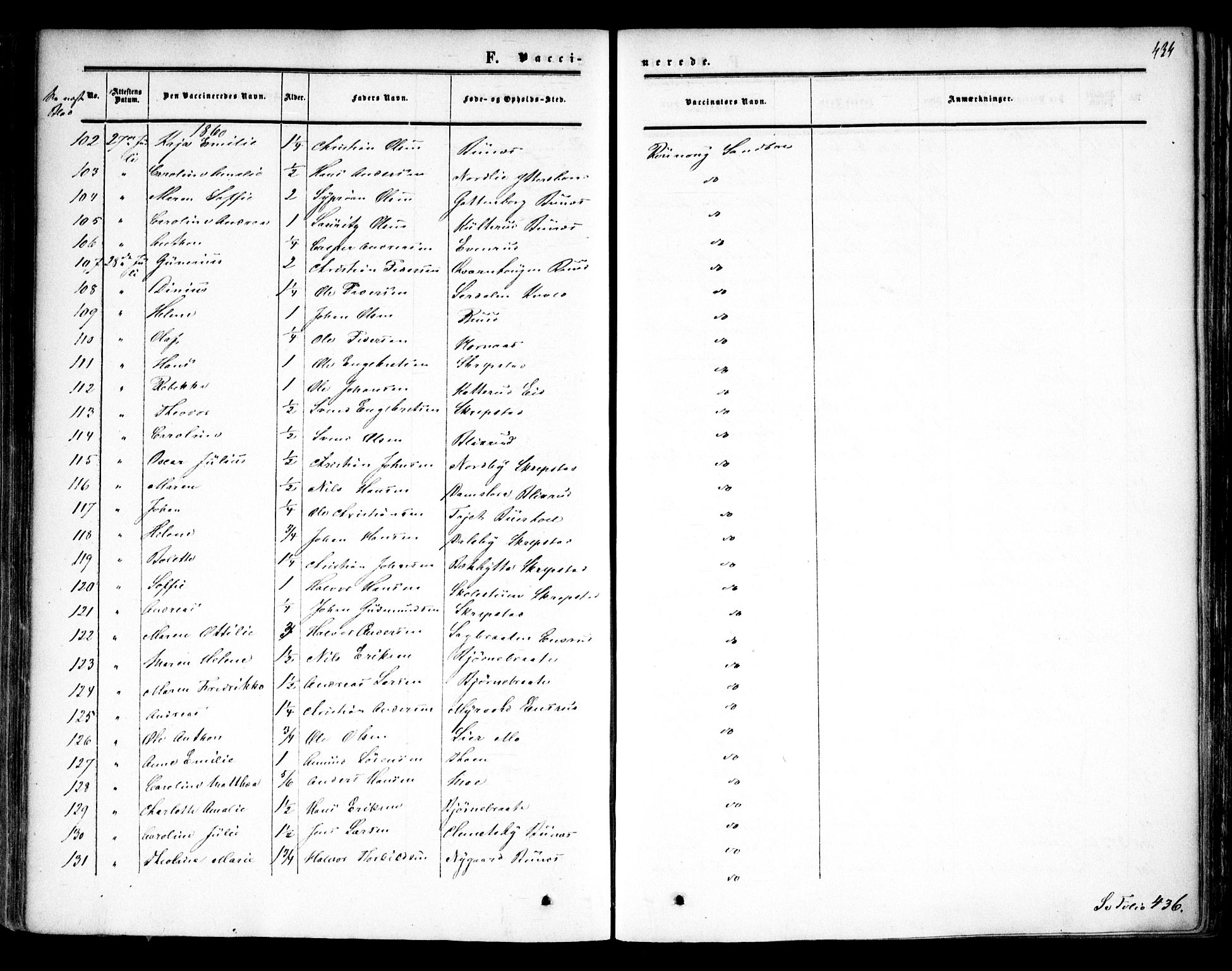 Høland prestekontor Kirkebøker, AV/SAO-A-10346a/F/Fa/L0010: Parish register (official) no. I 10, 1854-1861, p. 434