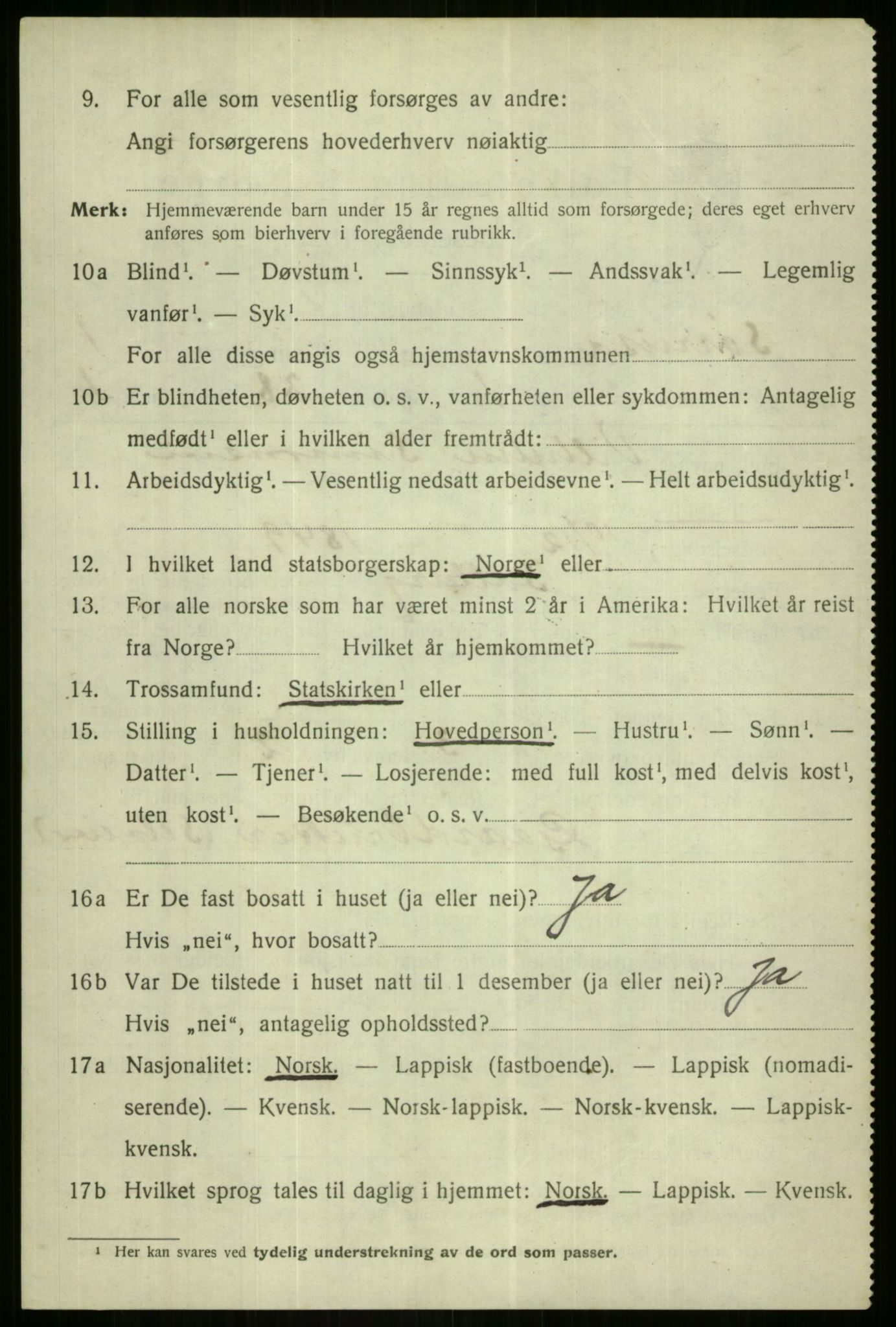 SATØ, 1920 census for Sørreisa, 1920, p. 790