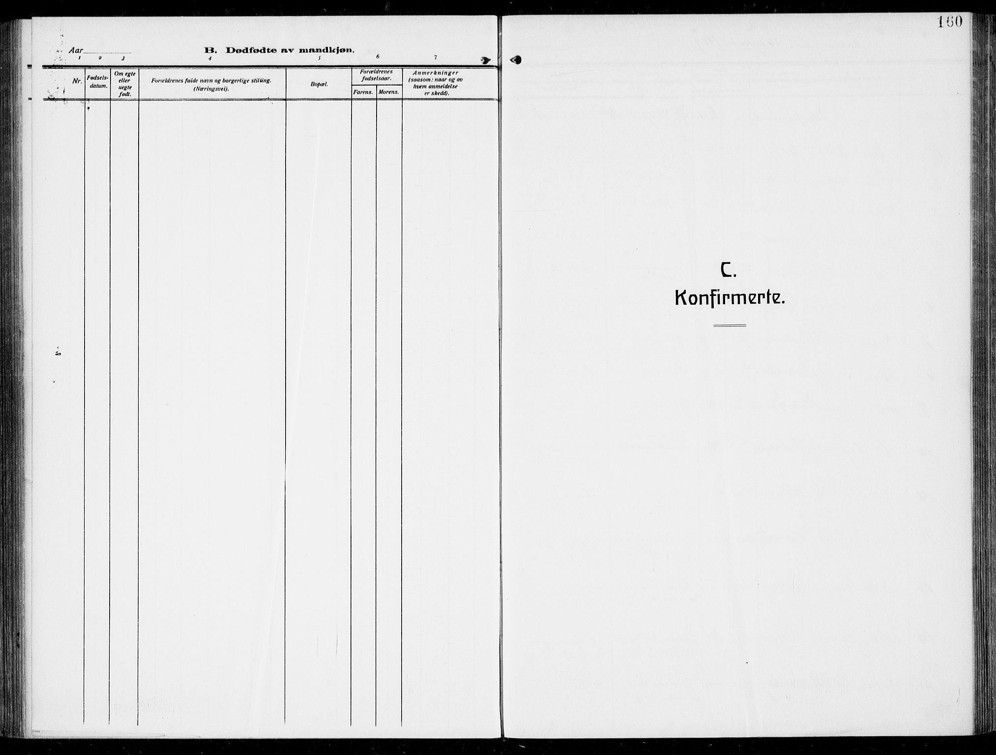 Hurum kirkebøker, AV/SAKO-A-229/F/Fa/L0016: Parish register (official) no. 16, 1899-1918, p. 160
