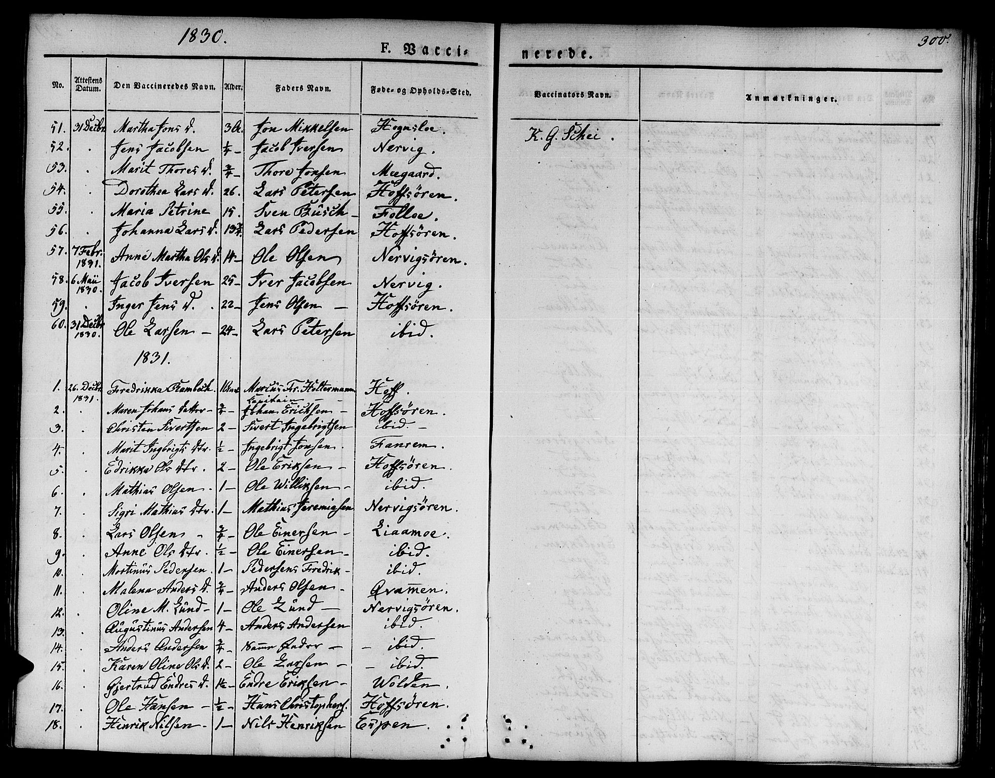 Ministerialprotokoller, klokkerbøker og fødselsregistre - Sør-Trøndelag, SAT/A-1456/668/L0804: Parish register (official) no. 668A04, 1826-1839, p. 300