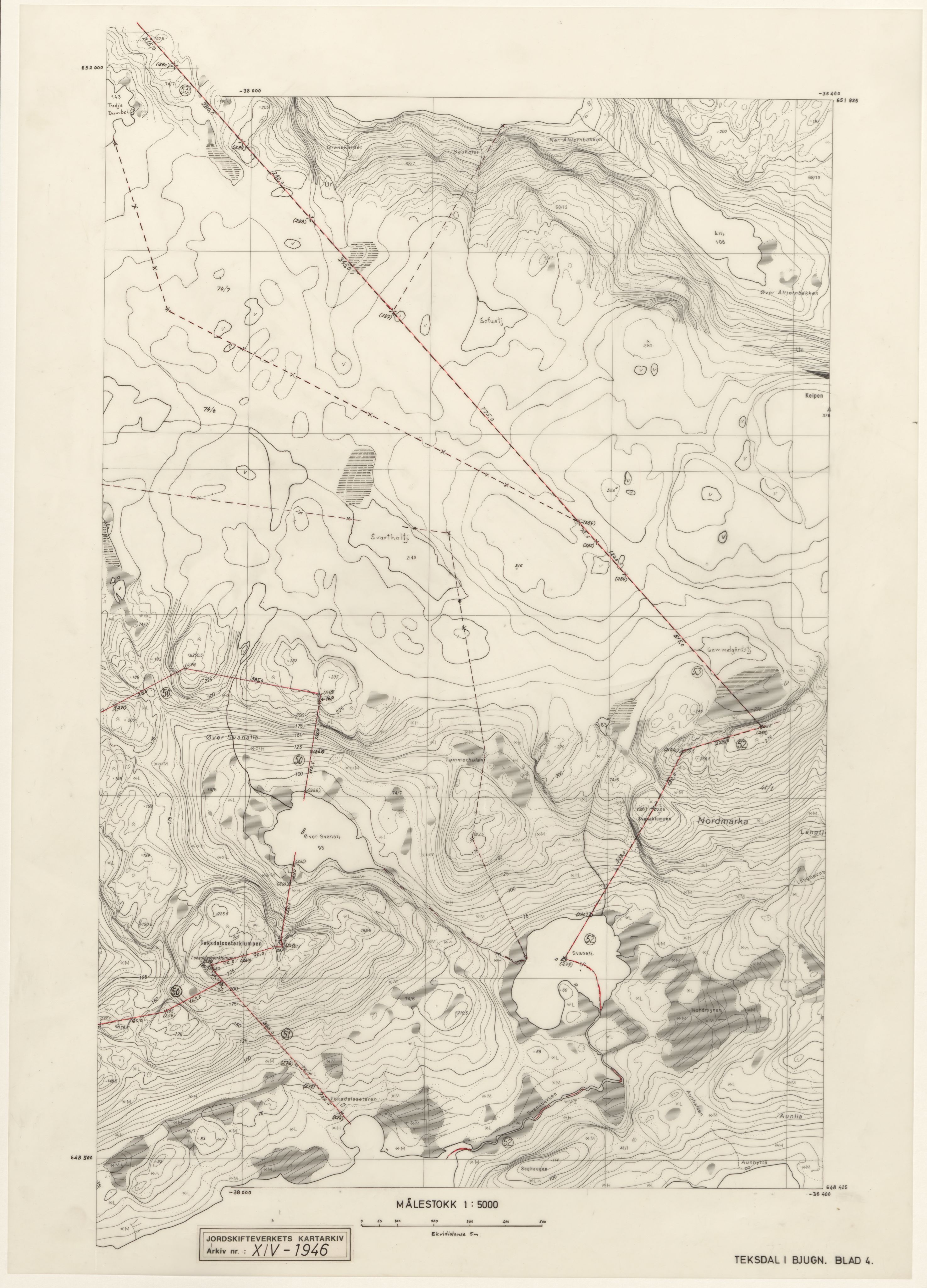 Jordskifteverkets kartarkiv, RA/S-3929/T, 1859-1988, p. 3051