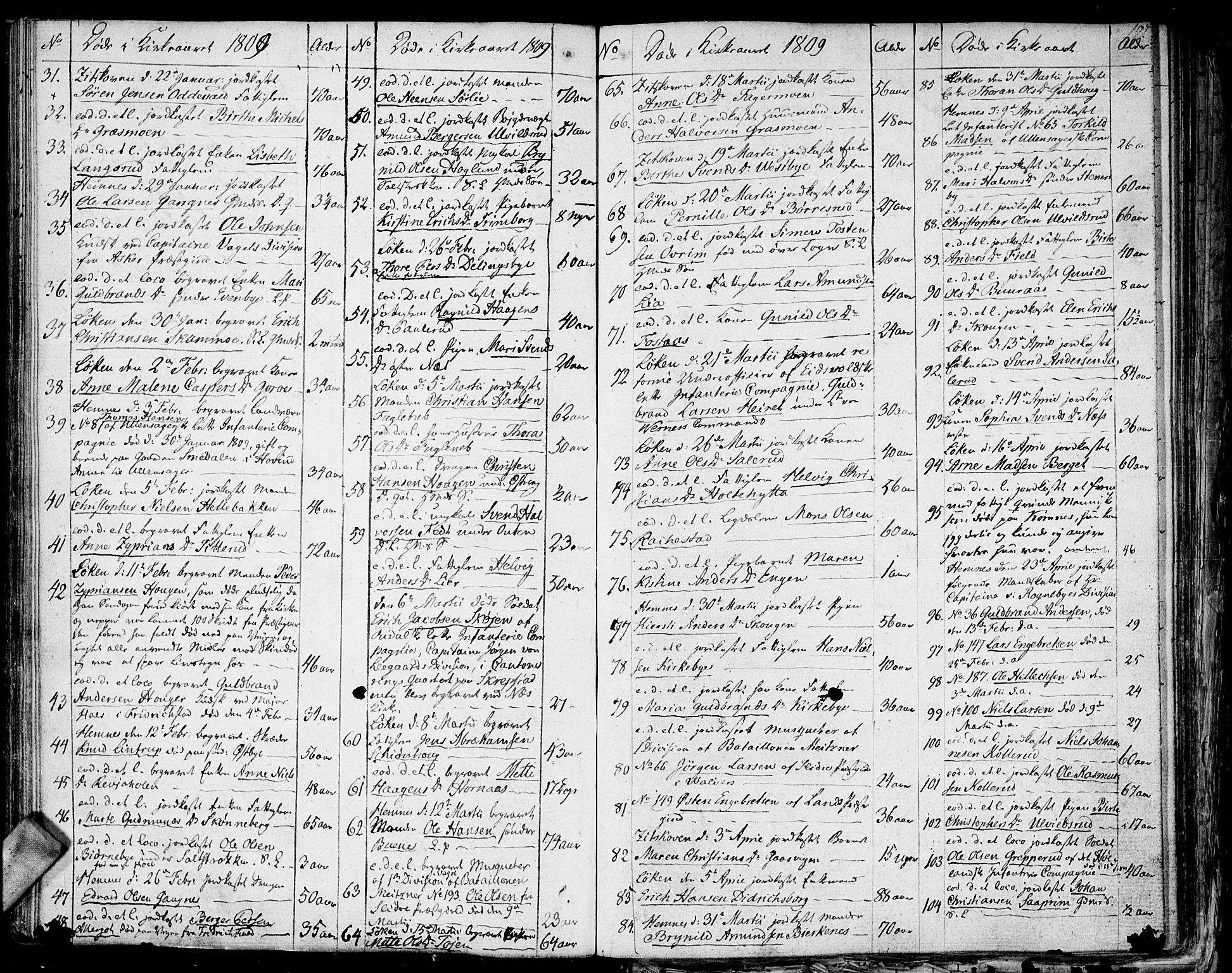 Høland prestekontor Kirkebøker, SAO/A-10346a/F/Fa/L0006: Parish register (official) no. I 6, 1794-1814, p. 197