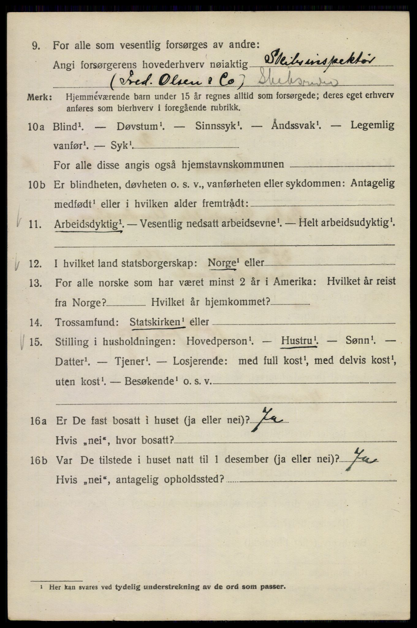 SAO, 1920 census for Kristiania, 1920, p. 573258