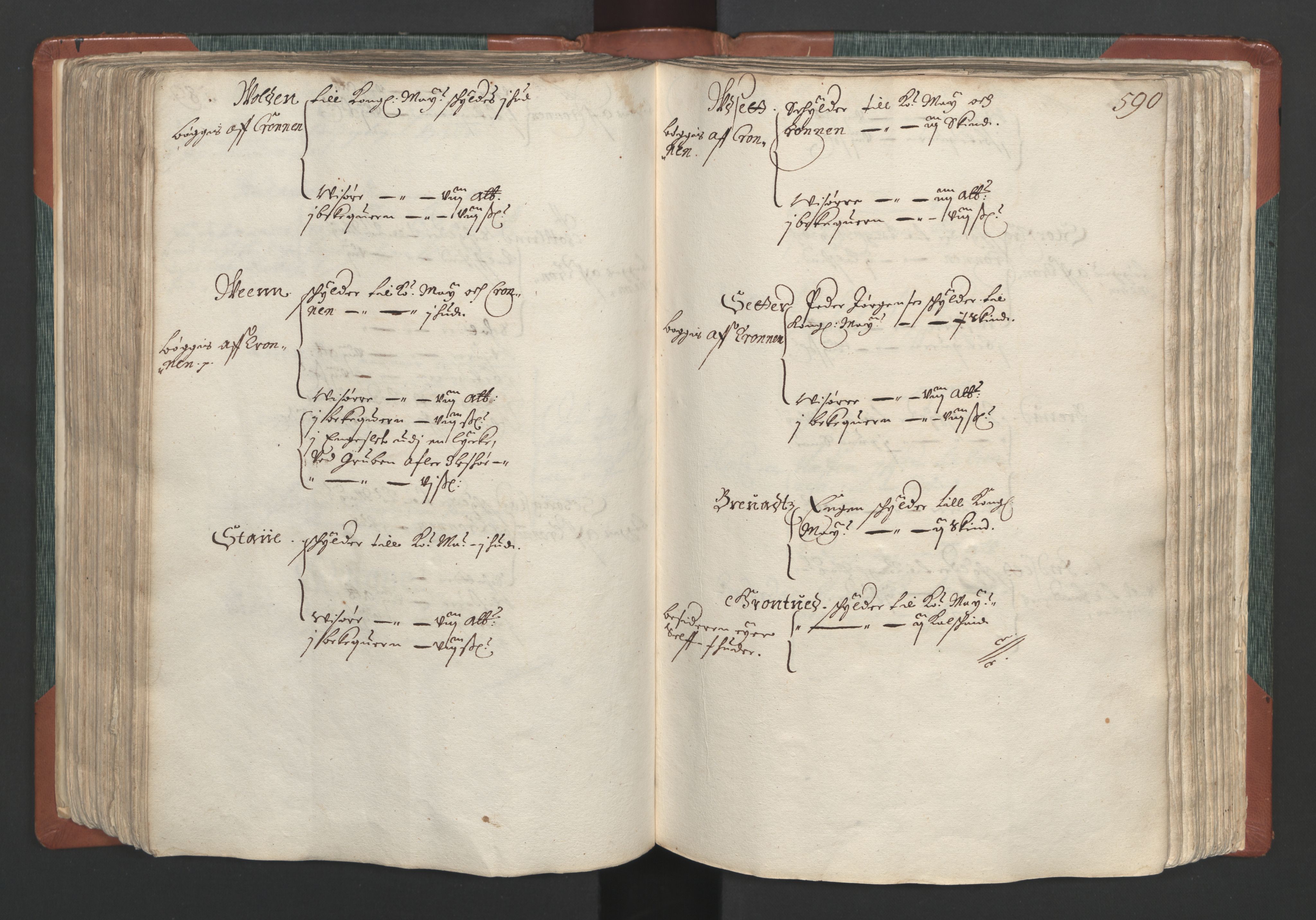 Rentekammeret inntil 1814, Realistisk ordnet avdeling, AV/RA-EA-4070/L/L0009: Oppland lagdømme. Alminnelig jordebok med skatteligning for Solør, Østerdal, Hadeland og Valdres., 1661, p. 589b-590a